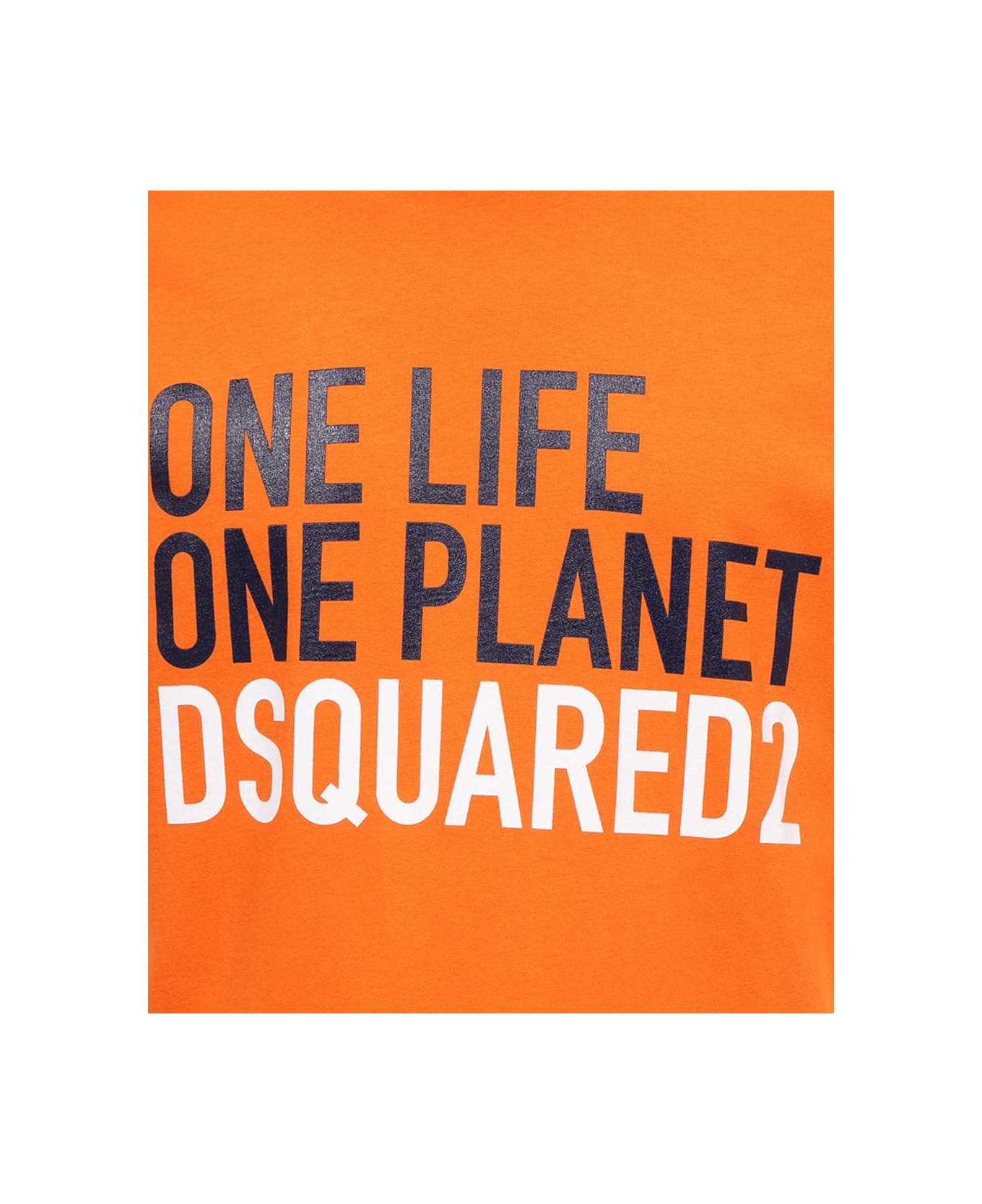 Dsquared2 Crew-neck T-shirt - Orange