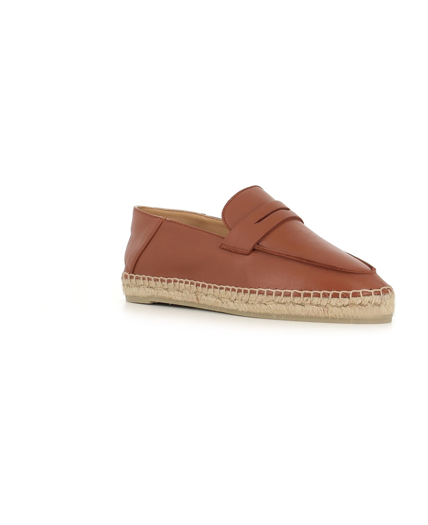 Castañer Loafer Keule/250 - Cognac フラットシューズ