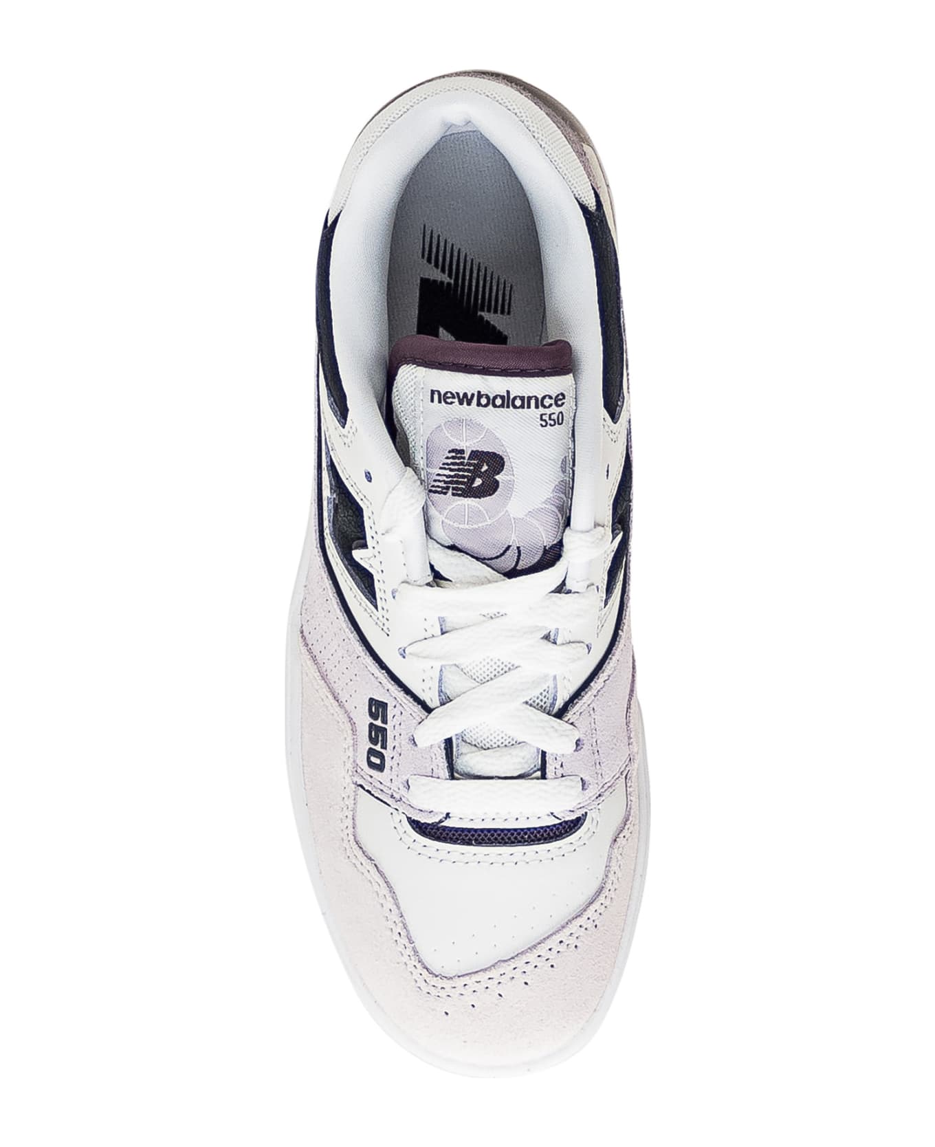 New Balance 550 Sneaker - GREY/SEA SALT/BLANC