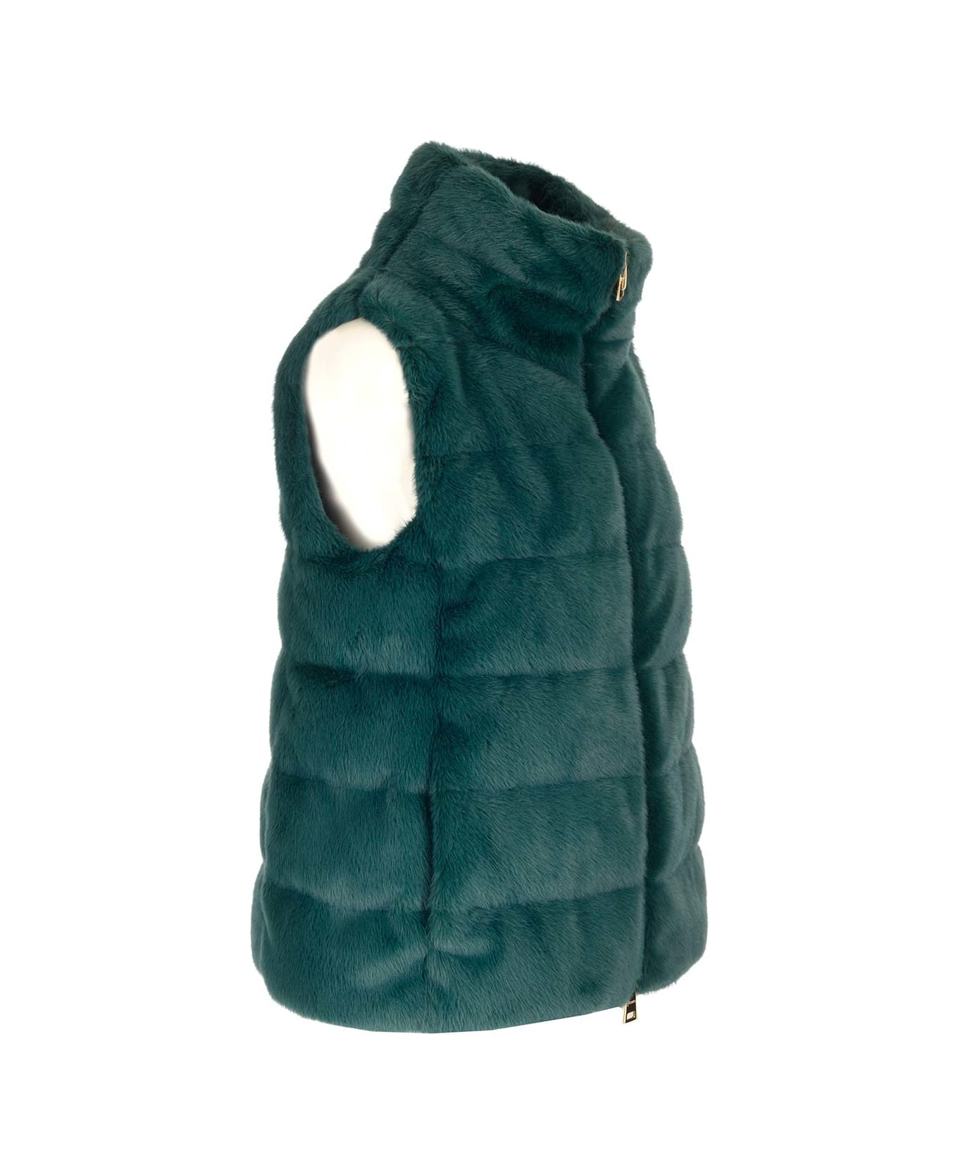 Herno Padded Vest - Green