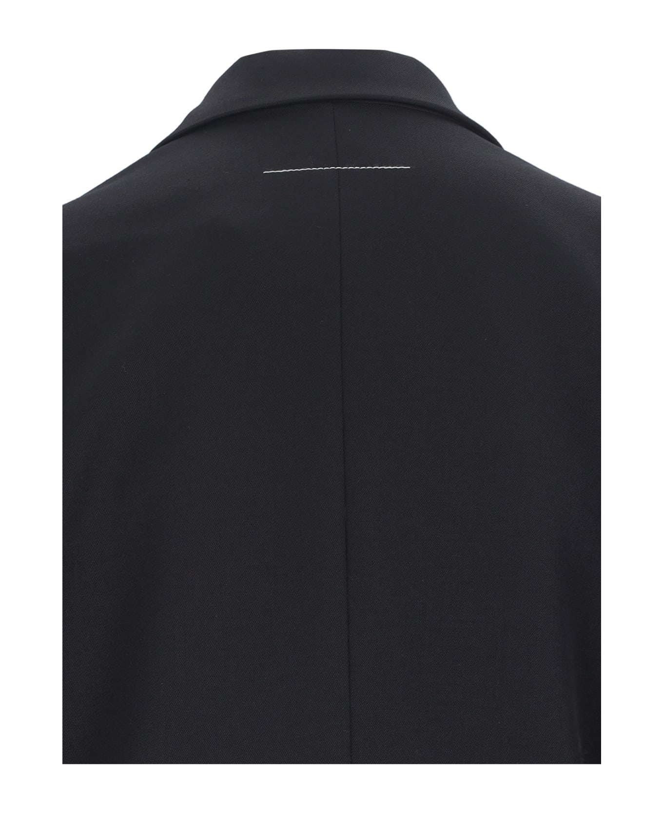 MM6 Maison Margiela Double Breasted Blazer - Black ブレザー