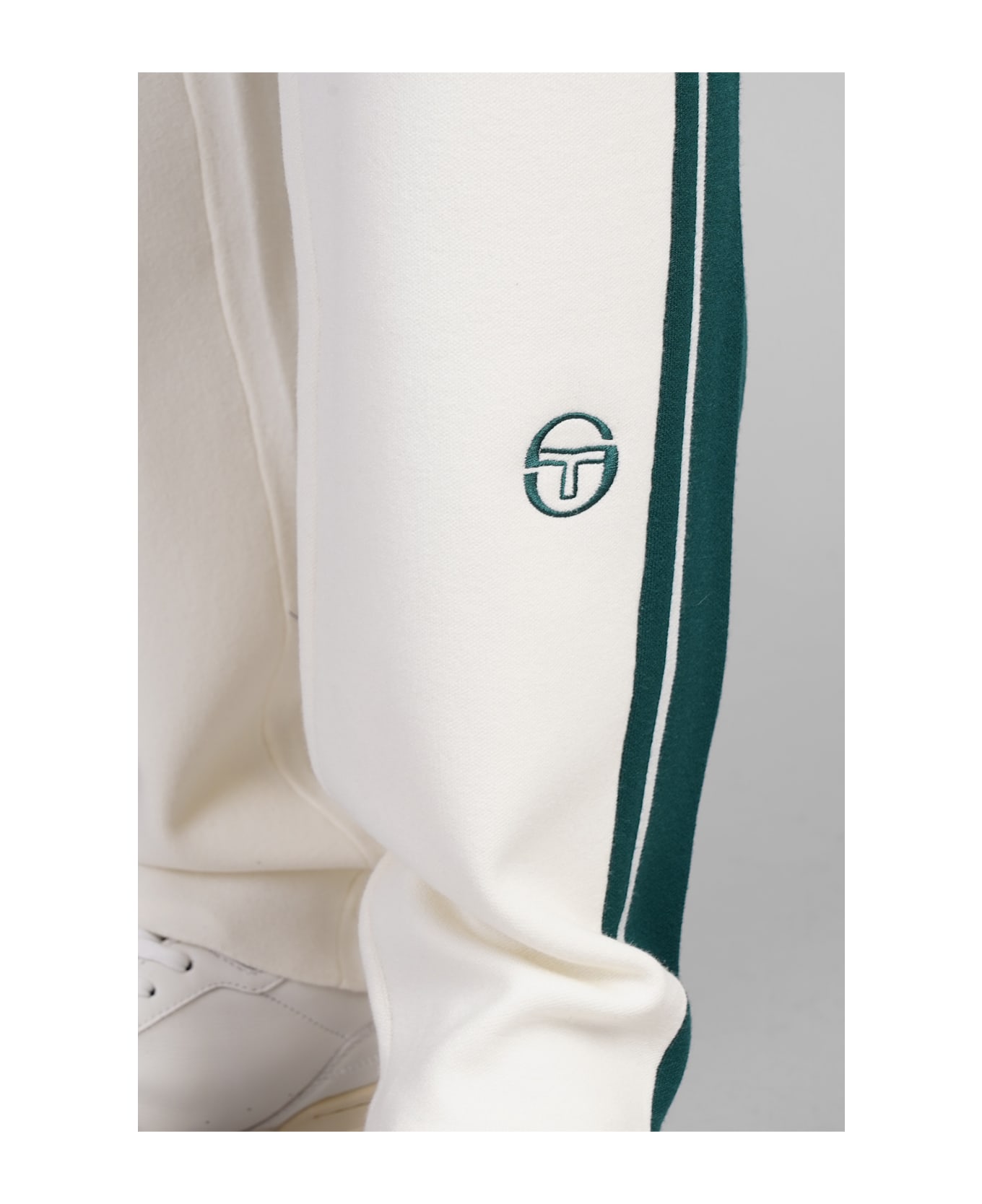 Sergio Tacchini Pants In Beige Viscose - beige