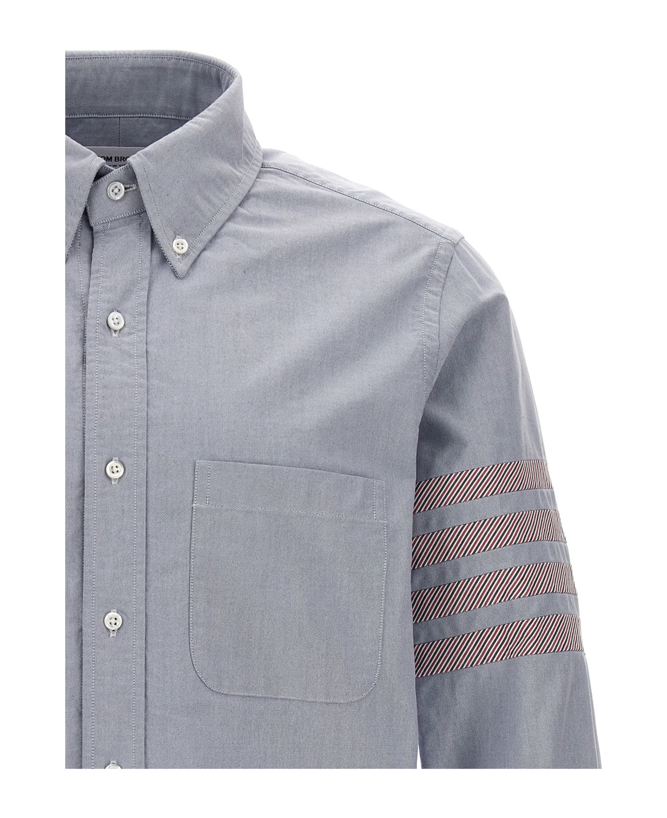Thom Browne '4 Bar' Shirt - Light Blue