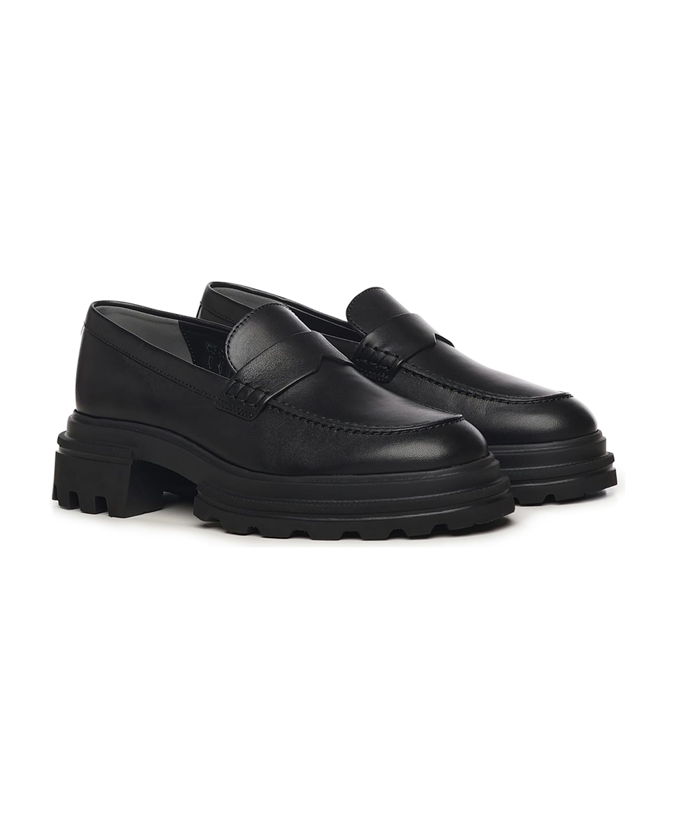 Hogan 10-storey Loafers - Black