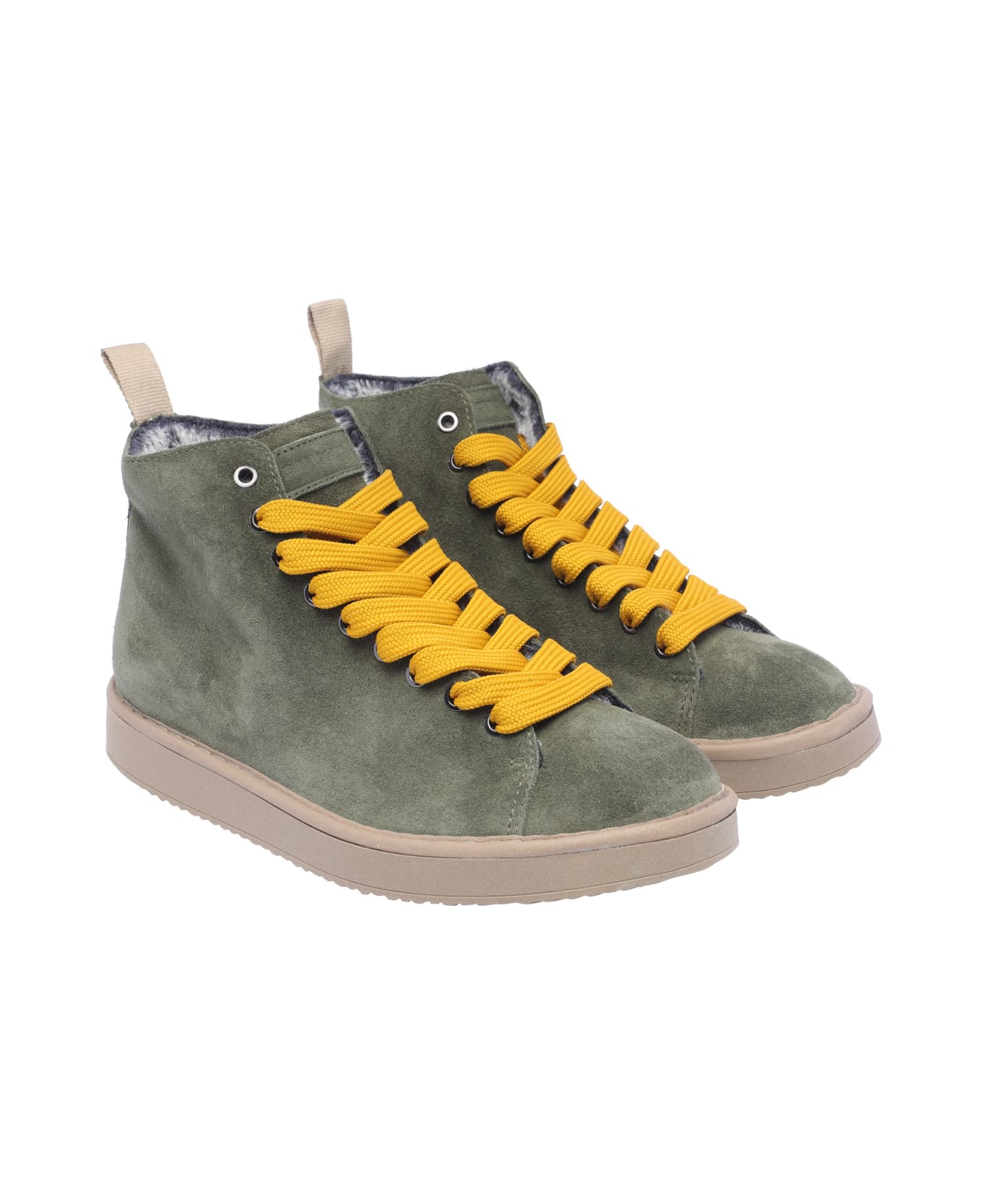 Panchic P01 Sneakers - Military Green Yellow スニーカー