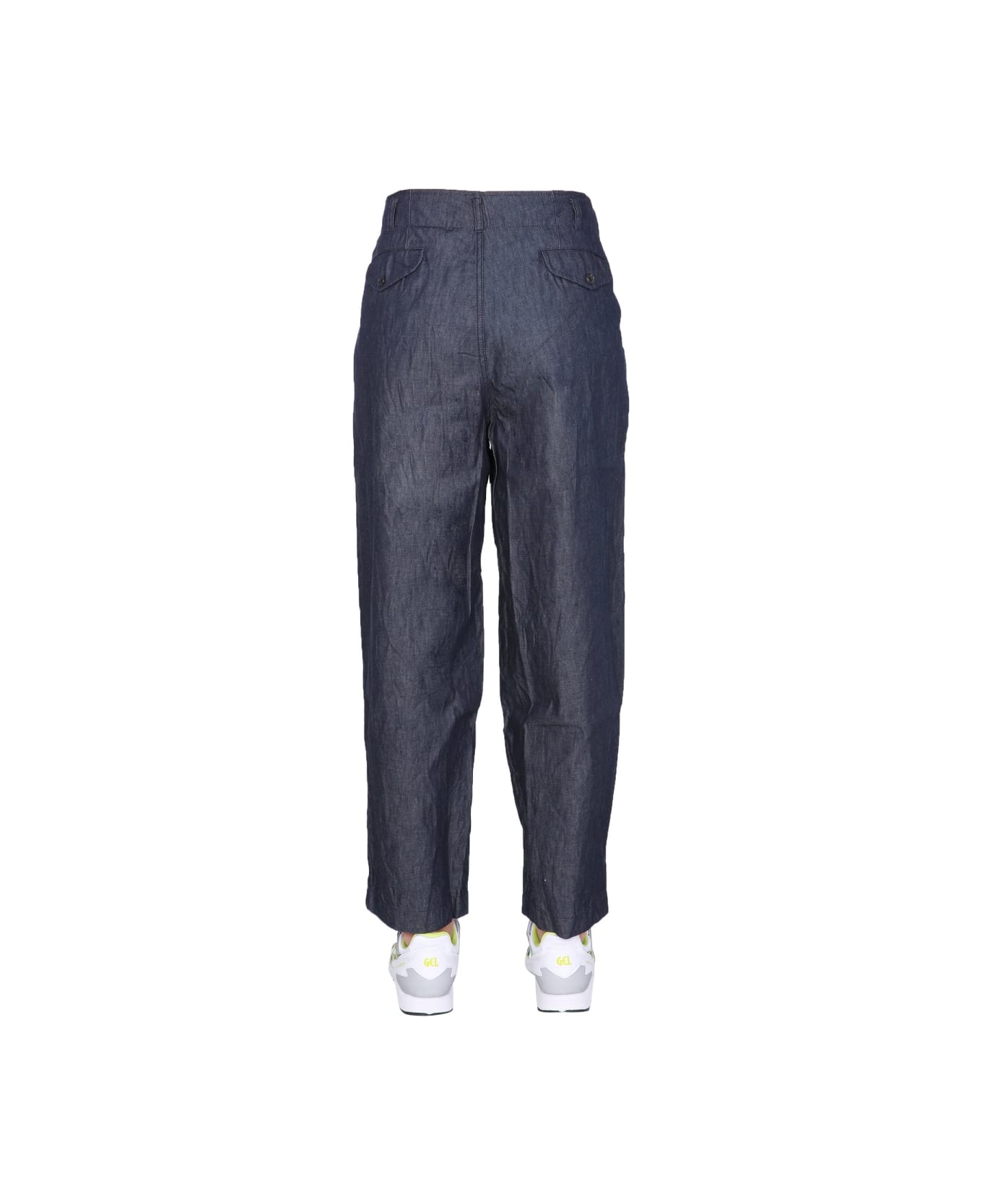 Comme des Garçons Shirt Straight Fit Trousers - BLUE