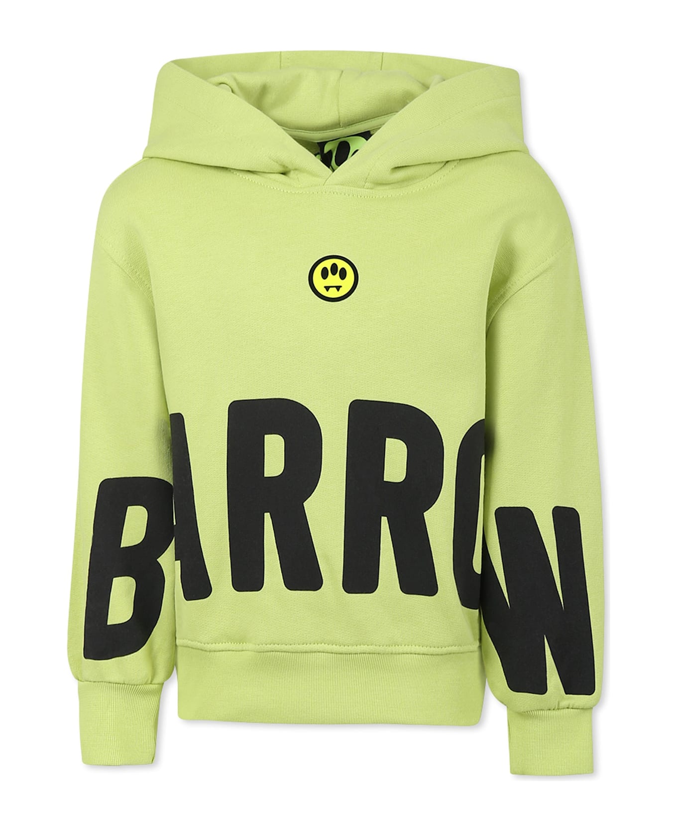 Barrow Green Sweatshirt For Kids With Logo - Green