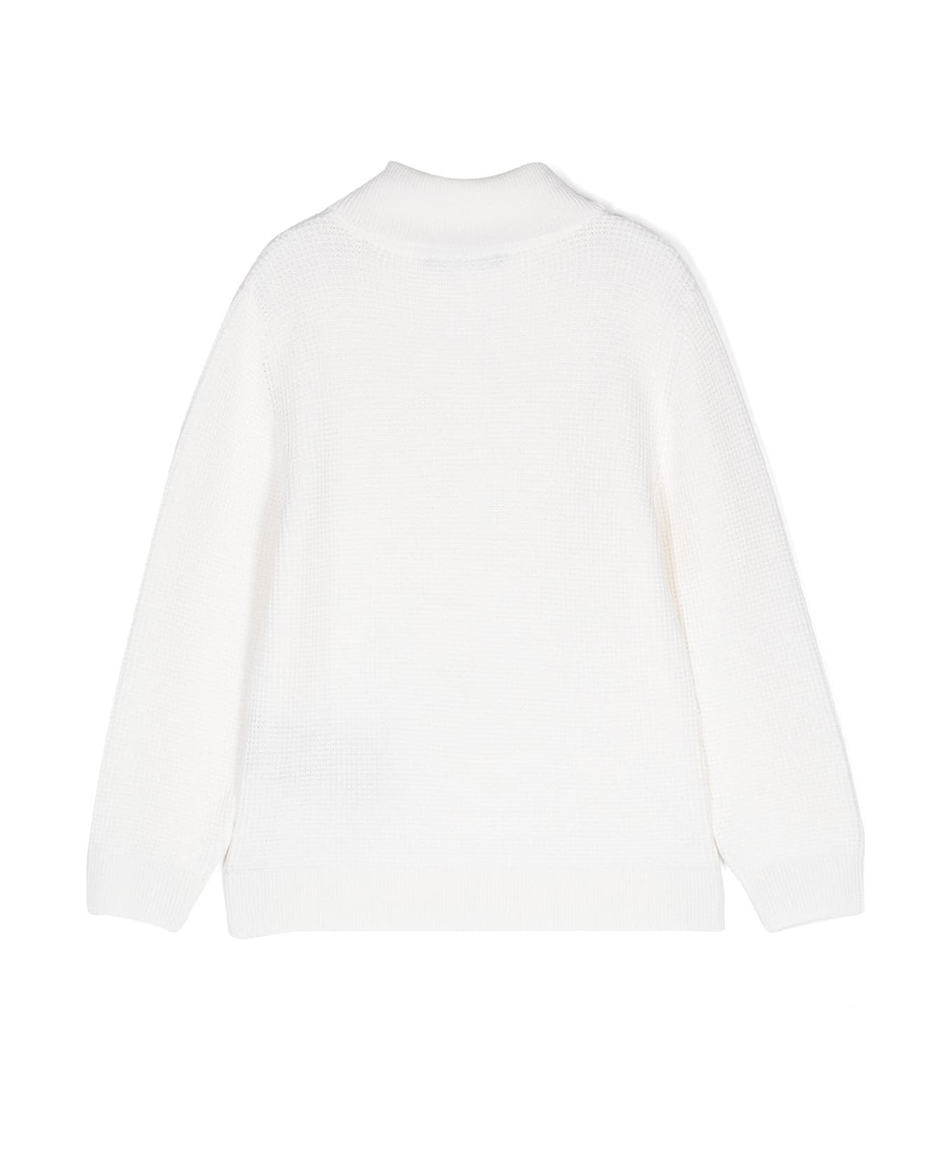 Balmain Turtleneck Sweater - White