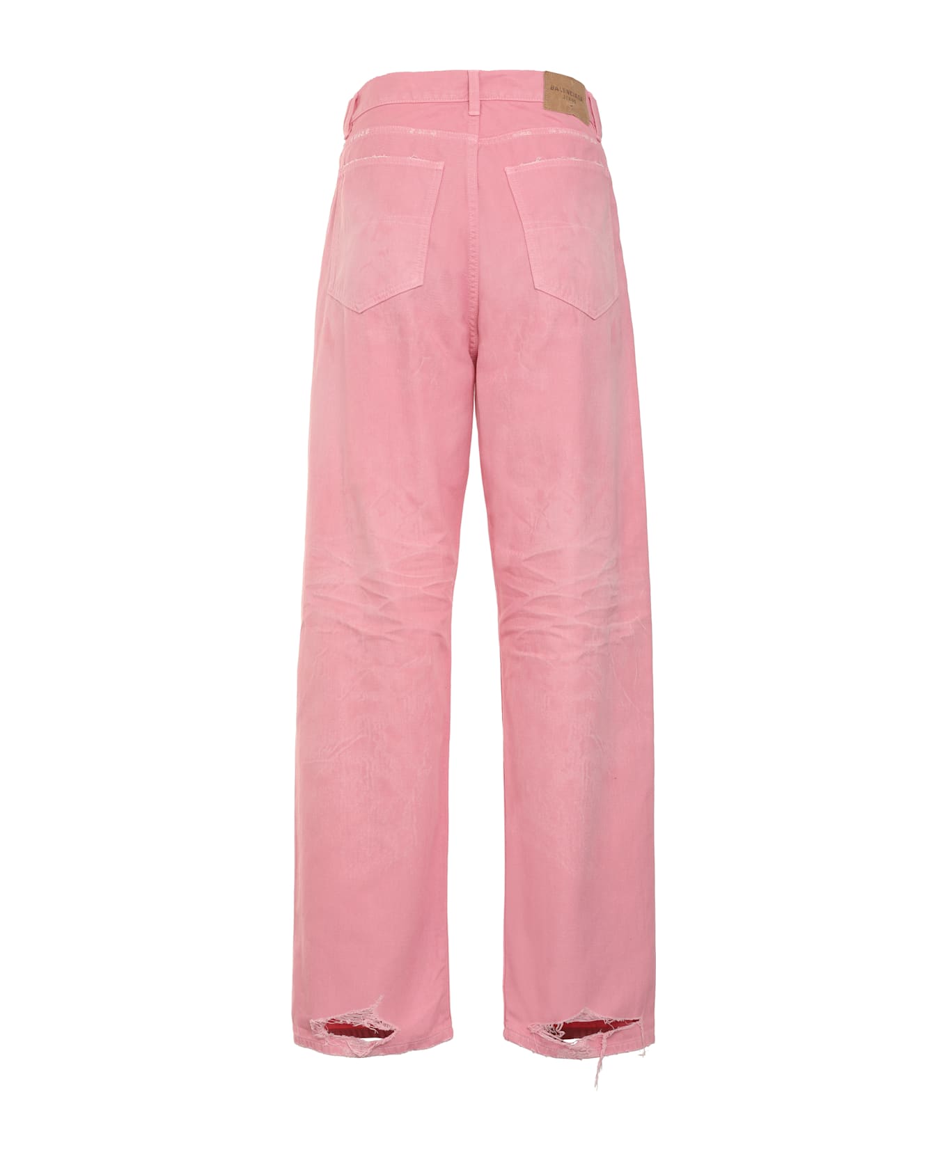 Balenciaga Wide-leg Jeans - PINK