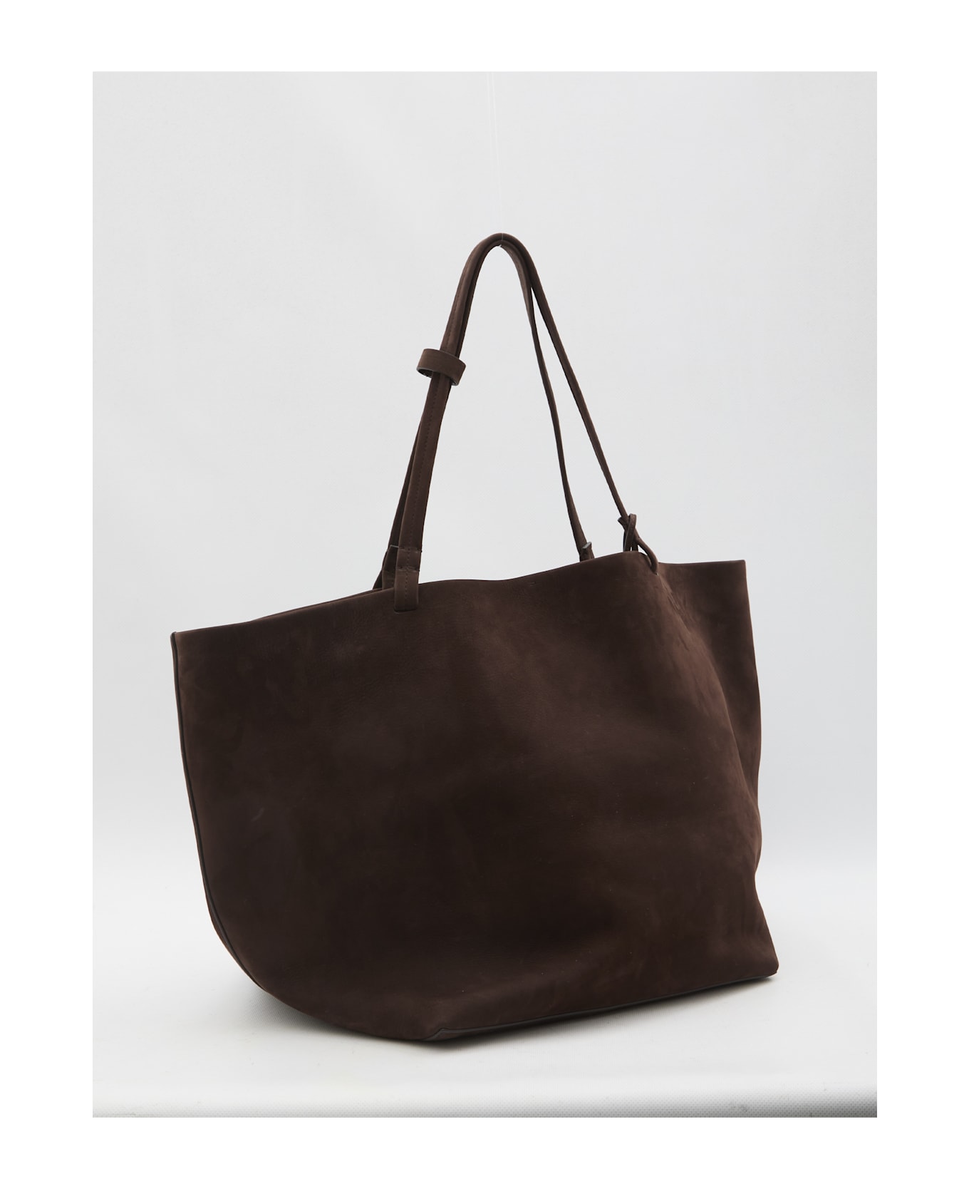 The Row Xl Park Tote Bag - DMOAS DARK MOCHA ANS