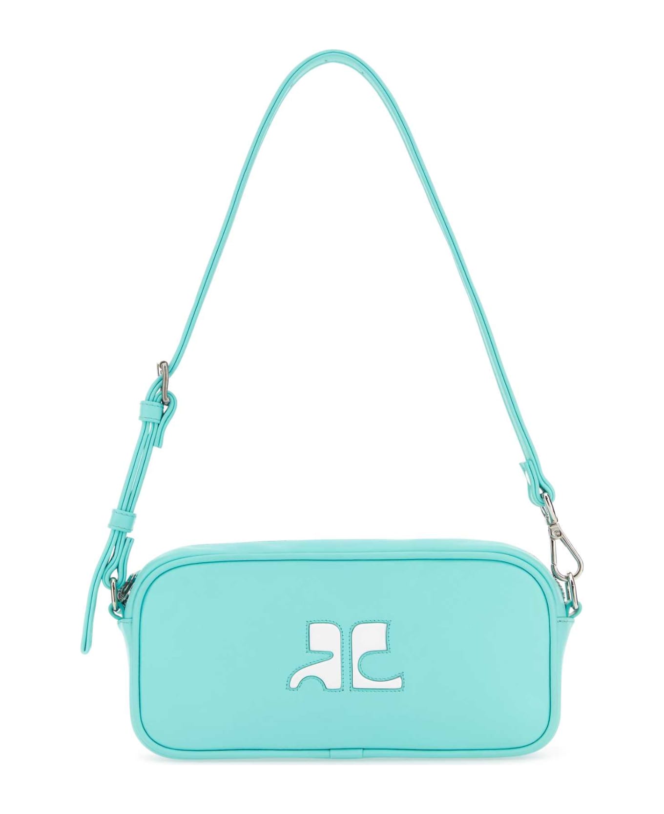 Courrèges Tiffany Leather Shoulder Bag - 7017
