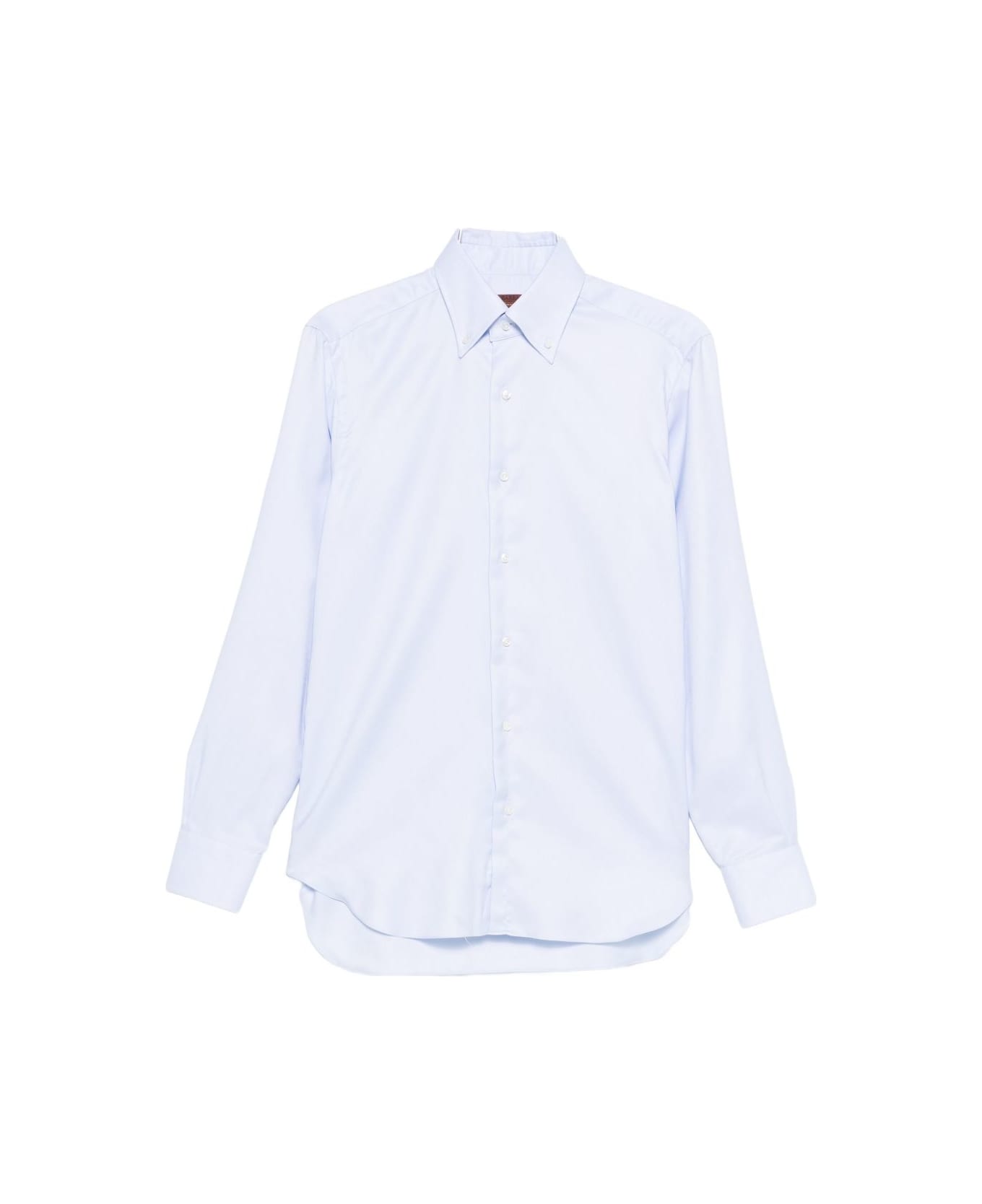 Barba Napoli Barba Cotton Button-down Shirt - Clear Blue シャツ