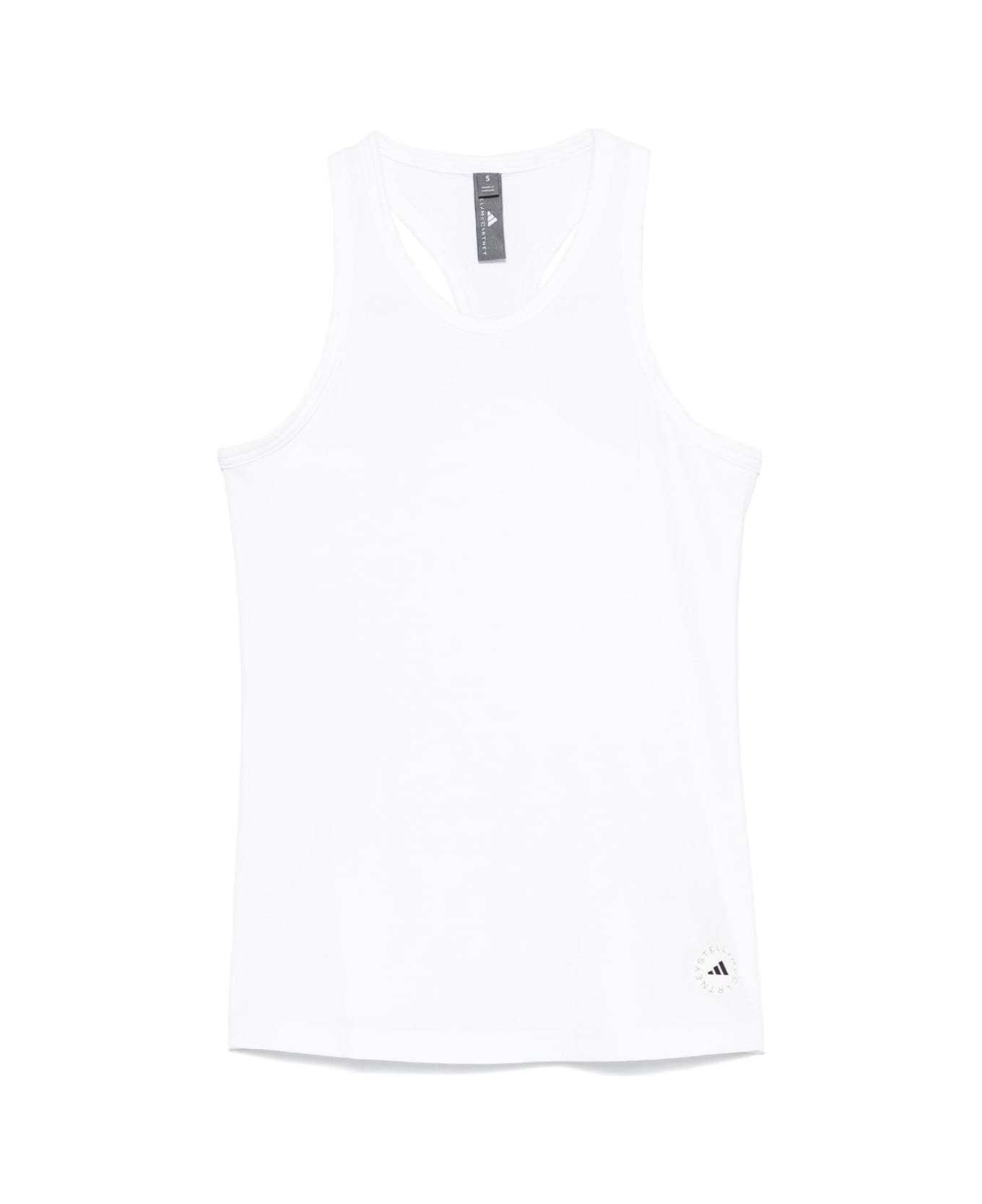 Adidas by Stella McCartney Logo Tank Top - White タンクトップ