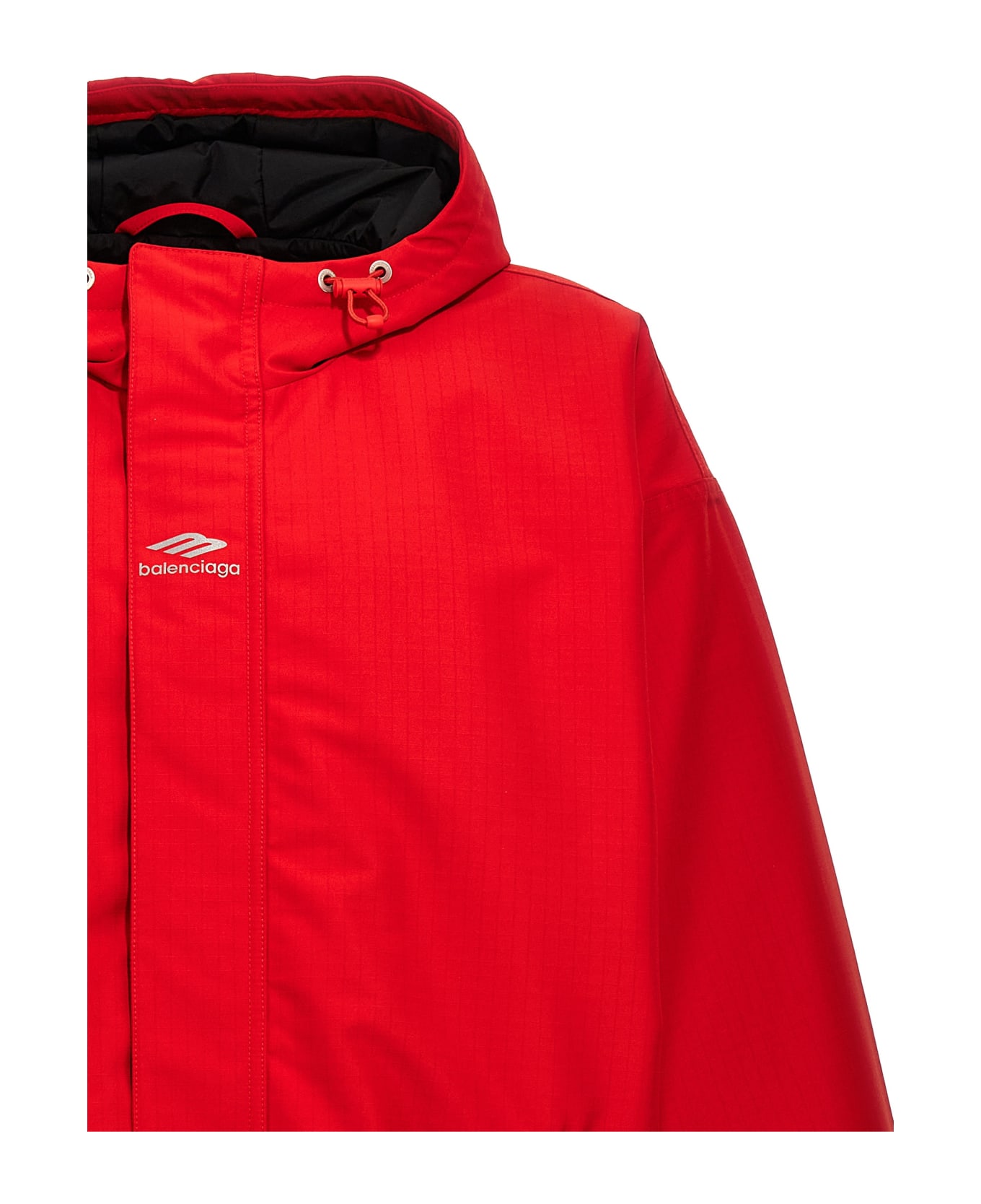 Balenciaga 'ski 3b Sports Icon' Parka - Red