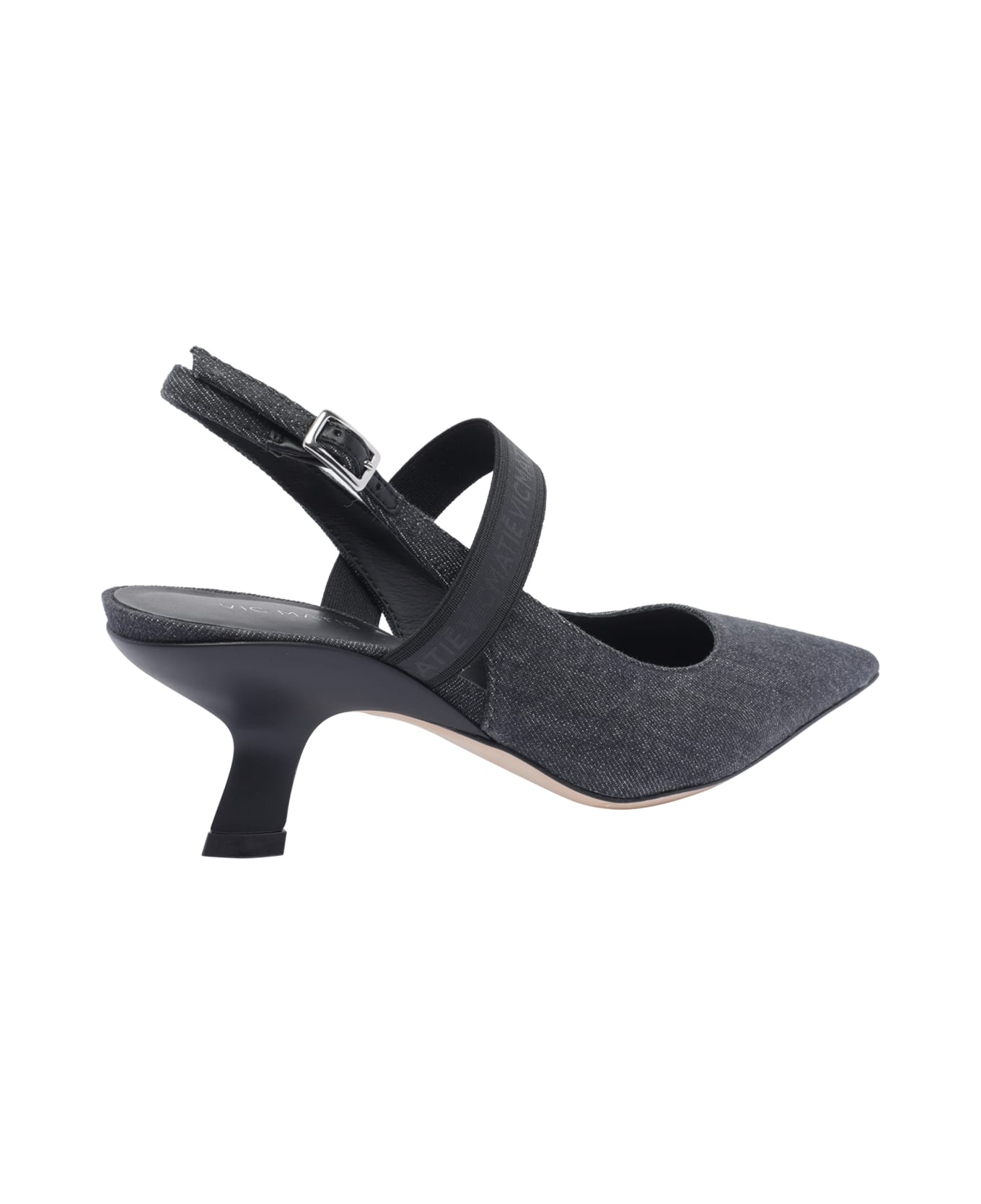 Vic Matié Slingback - Charcoal