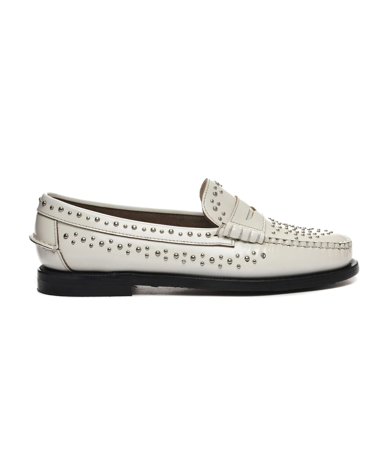 Sebago Dan Studs Woman - White