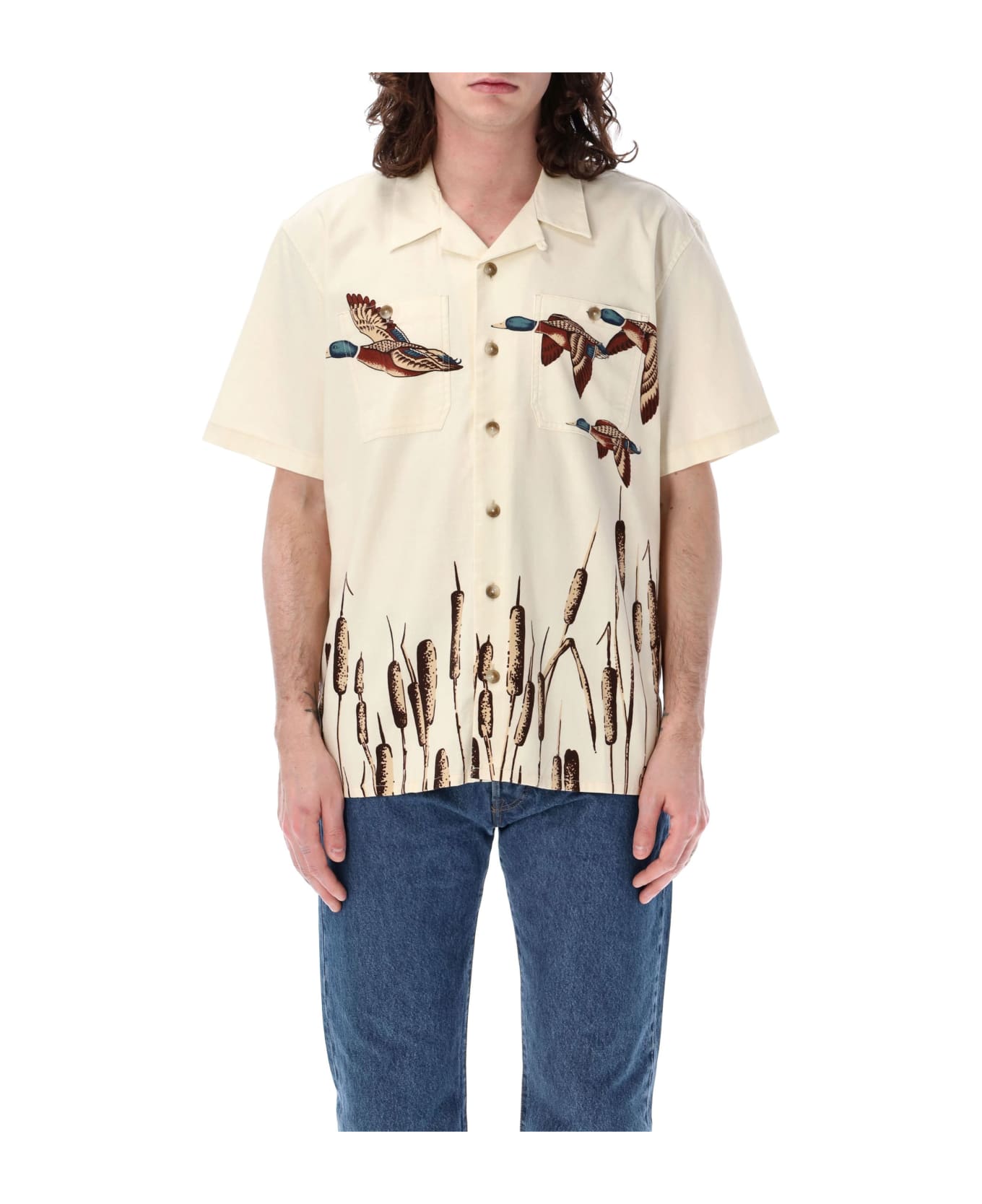 Filson Rustic Short Sleeve Camp Shirt - NATURAL