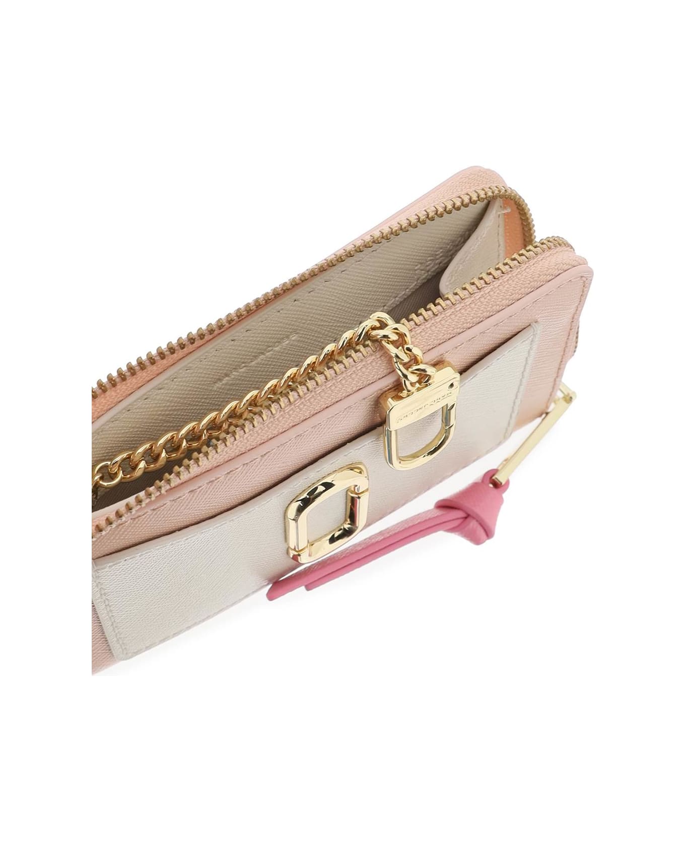 Marc Jacobs Snapshot Top Zip Multi Wallet - ROSE MULTI 財布