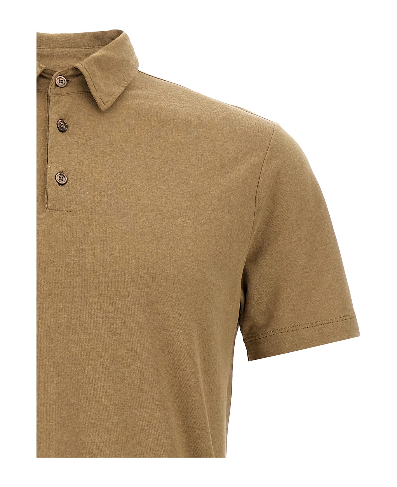 Zanone 
ice Cotton
 Polo Shirt - Brown