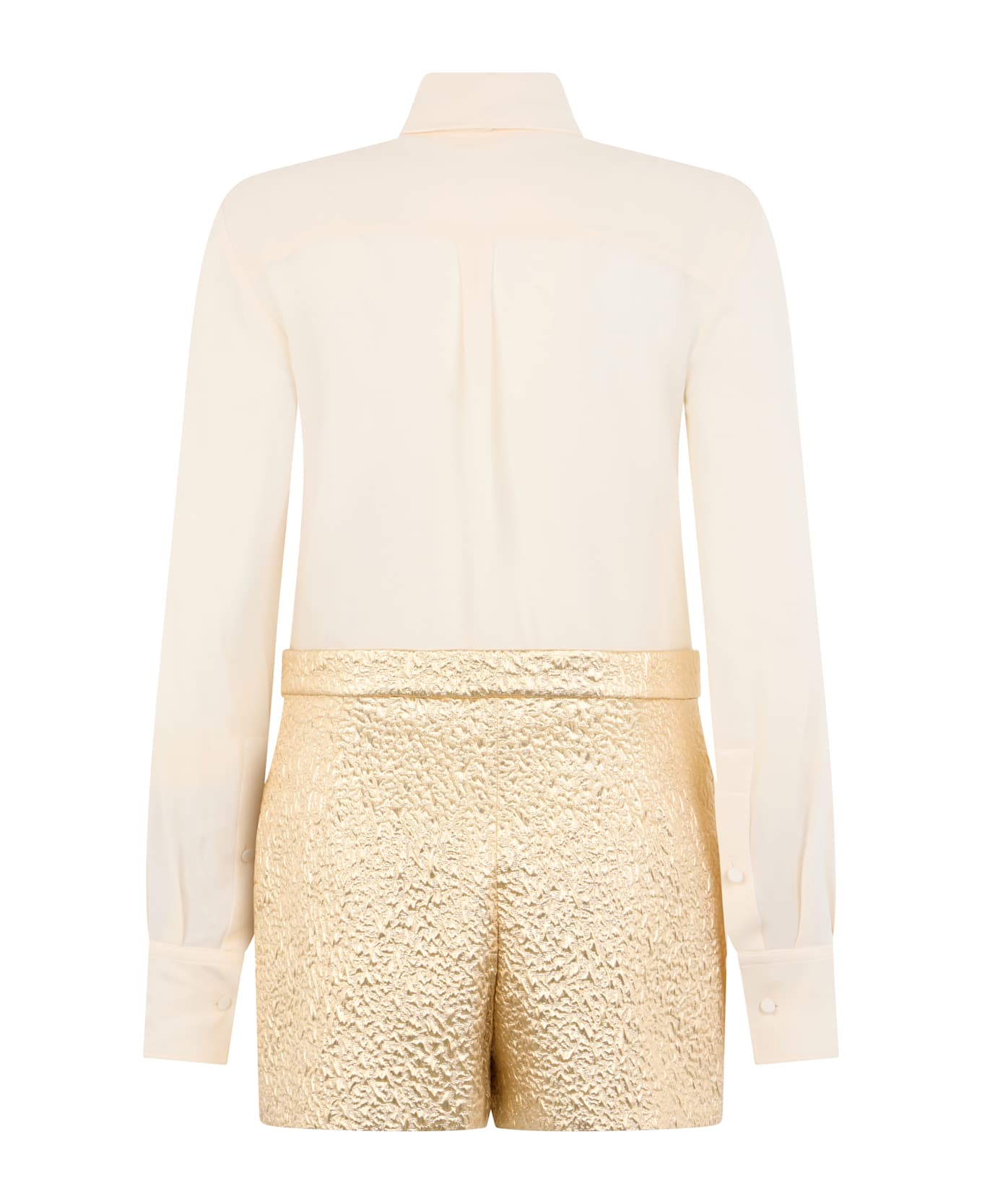Valentino Garavani Silk Suit - Ivory