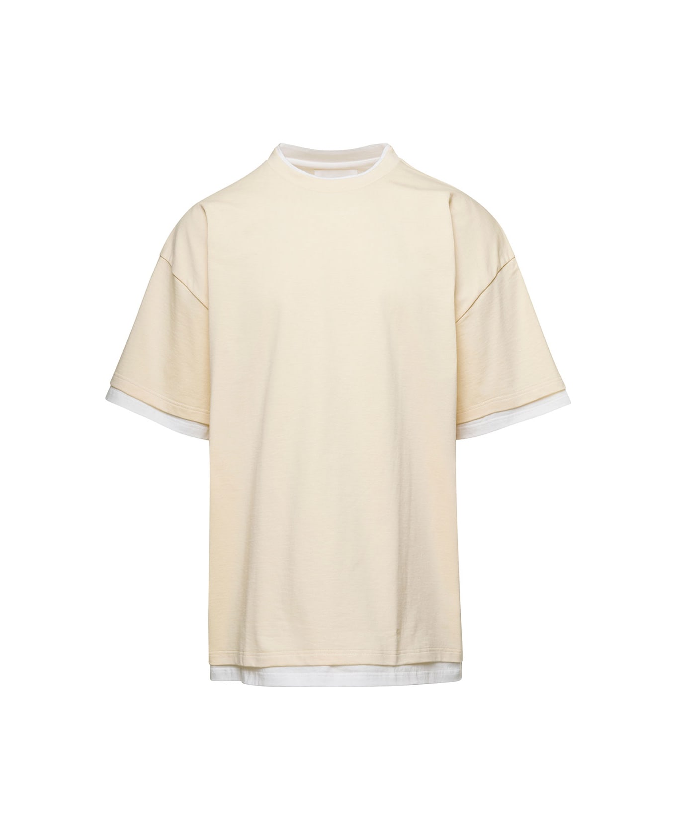 Jil Sander Doppia T-shirt Mc - White