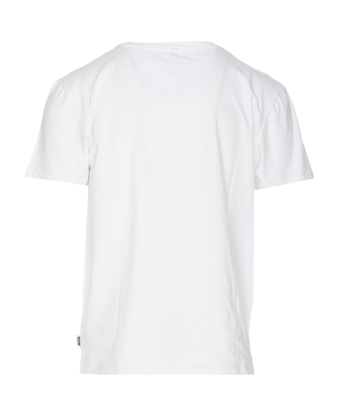 Moschino T-shirt Logo Underbear - White Tシャツ