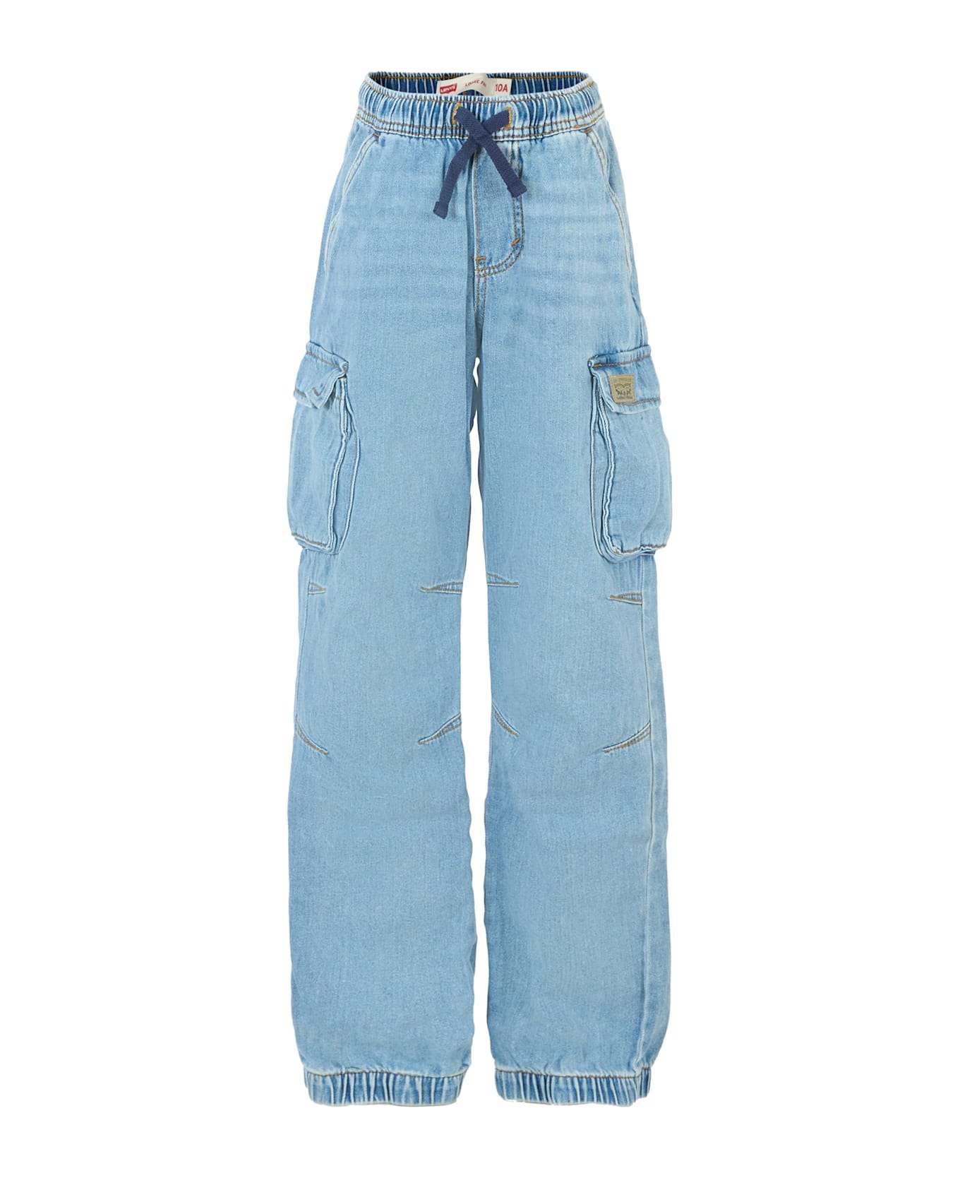 Levi
s Denim Jeans For Boy With Patch - Denim