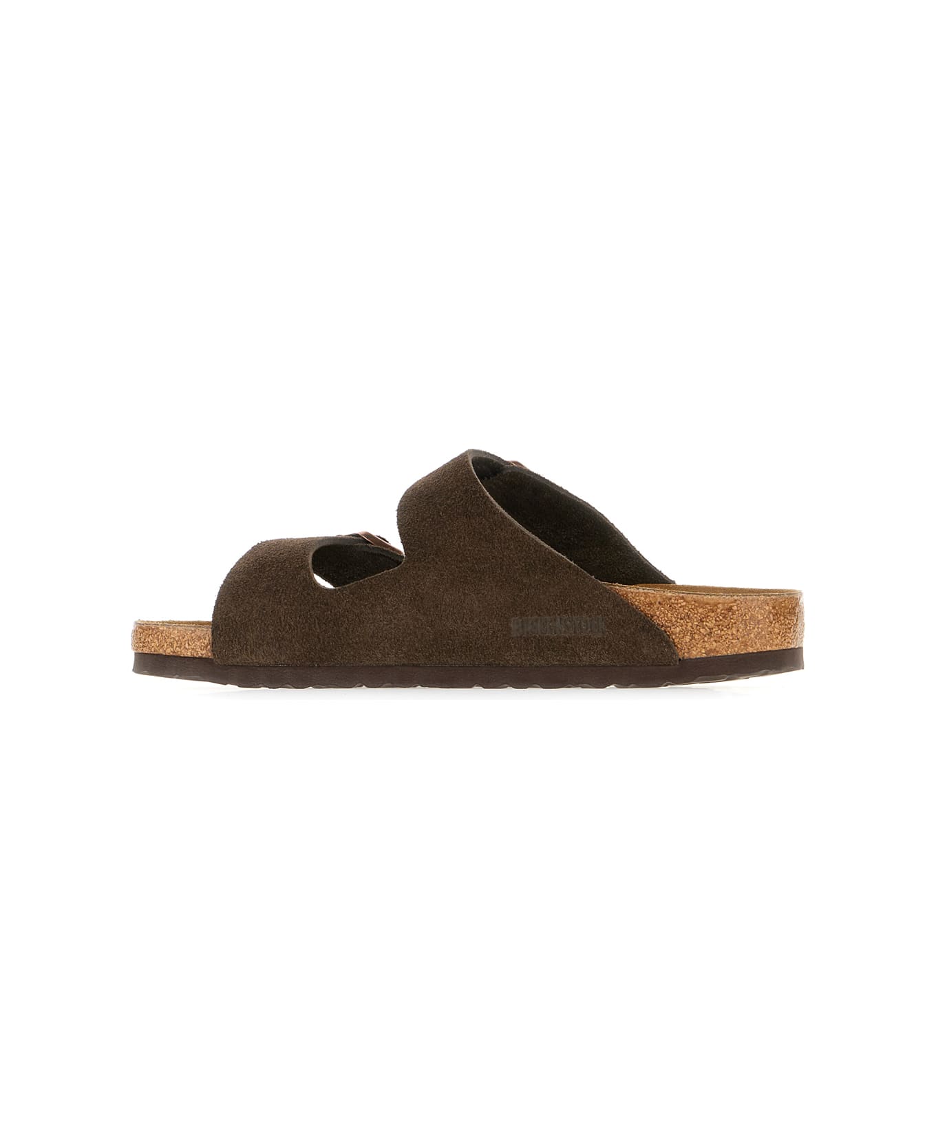 Birkenstock Chocolate Suede Arizona Sandals - MOCCA