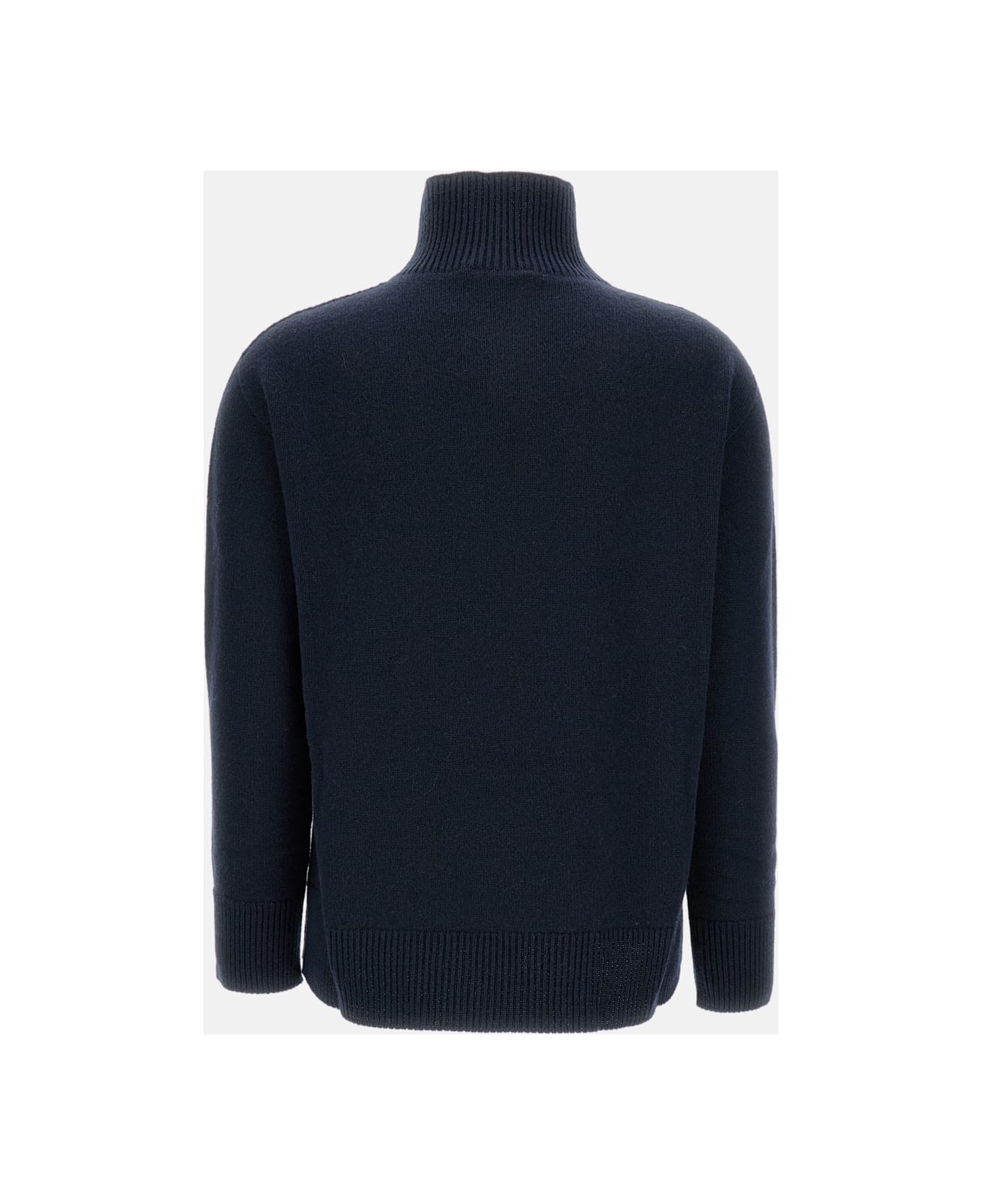 
S Max Mara High Neck Pullover - Blue