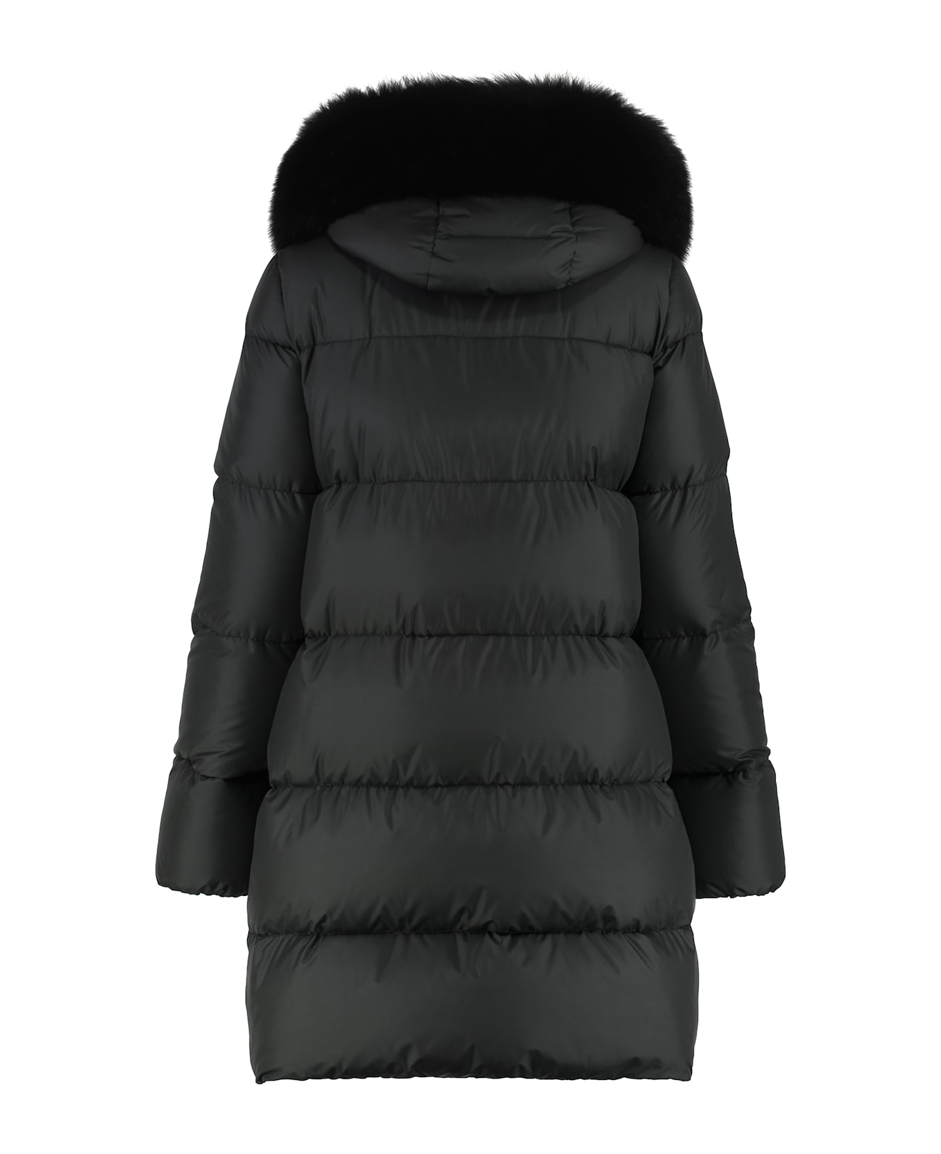 Moorer Danai Hooded Down Jacket - black