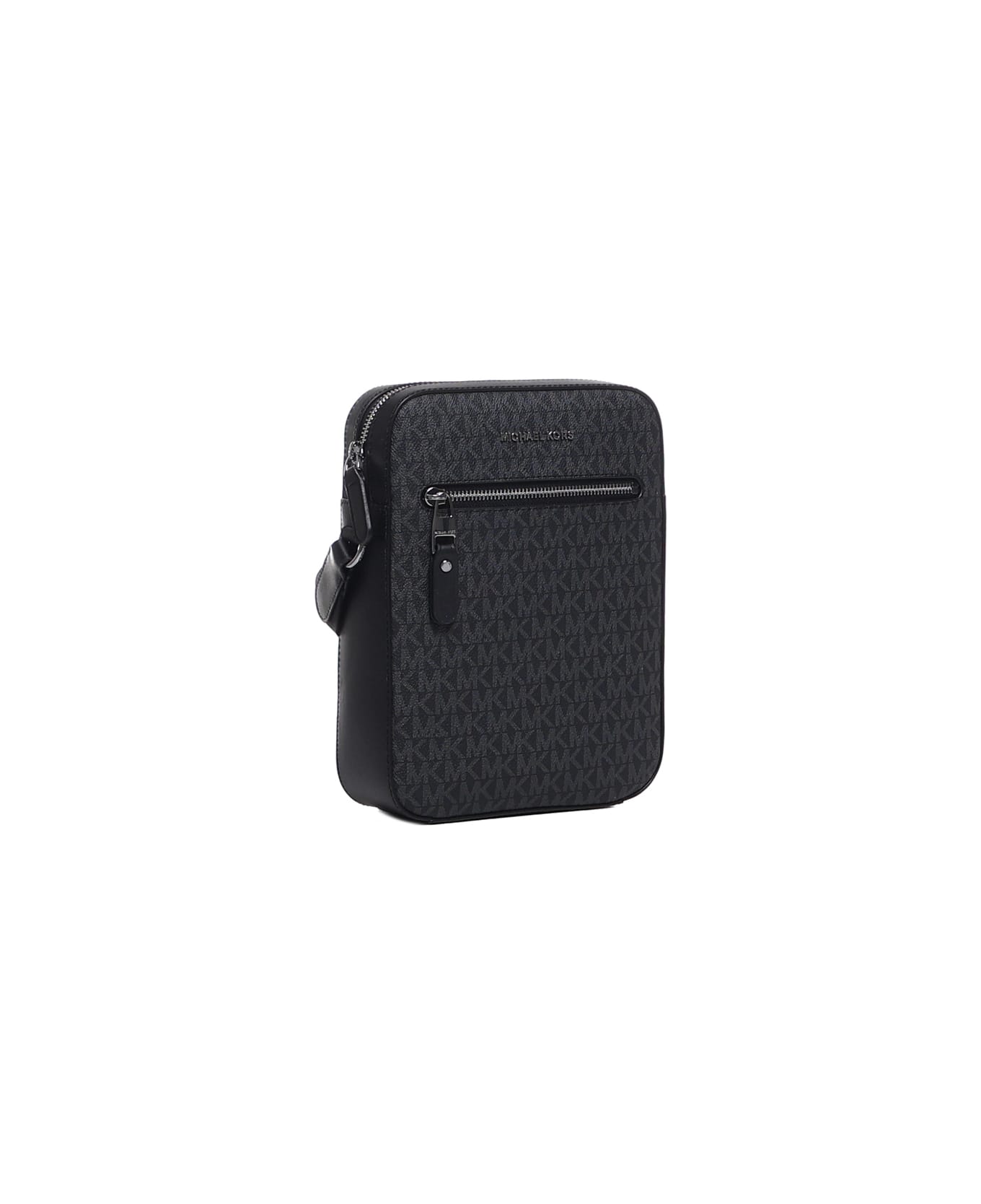 MICHAEL Michael Kors Shoulder Bag With Varick Logo - Black