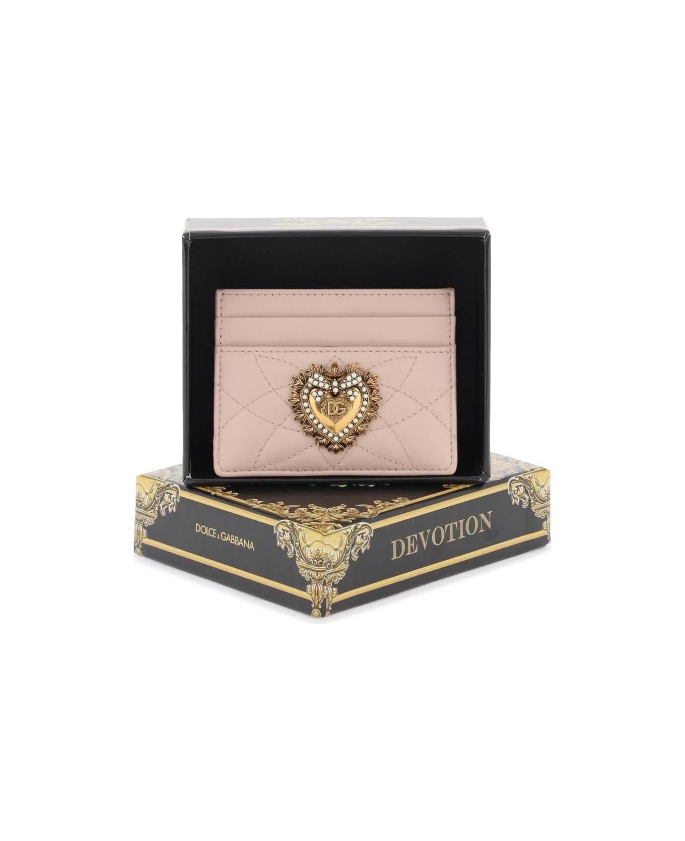 Dolce & Gabbana 'devotion' Cardholder - CIPRIA 1 (Pink) 財布