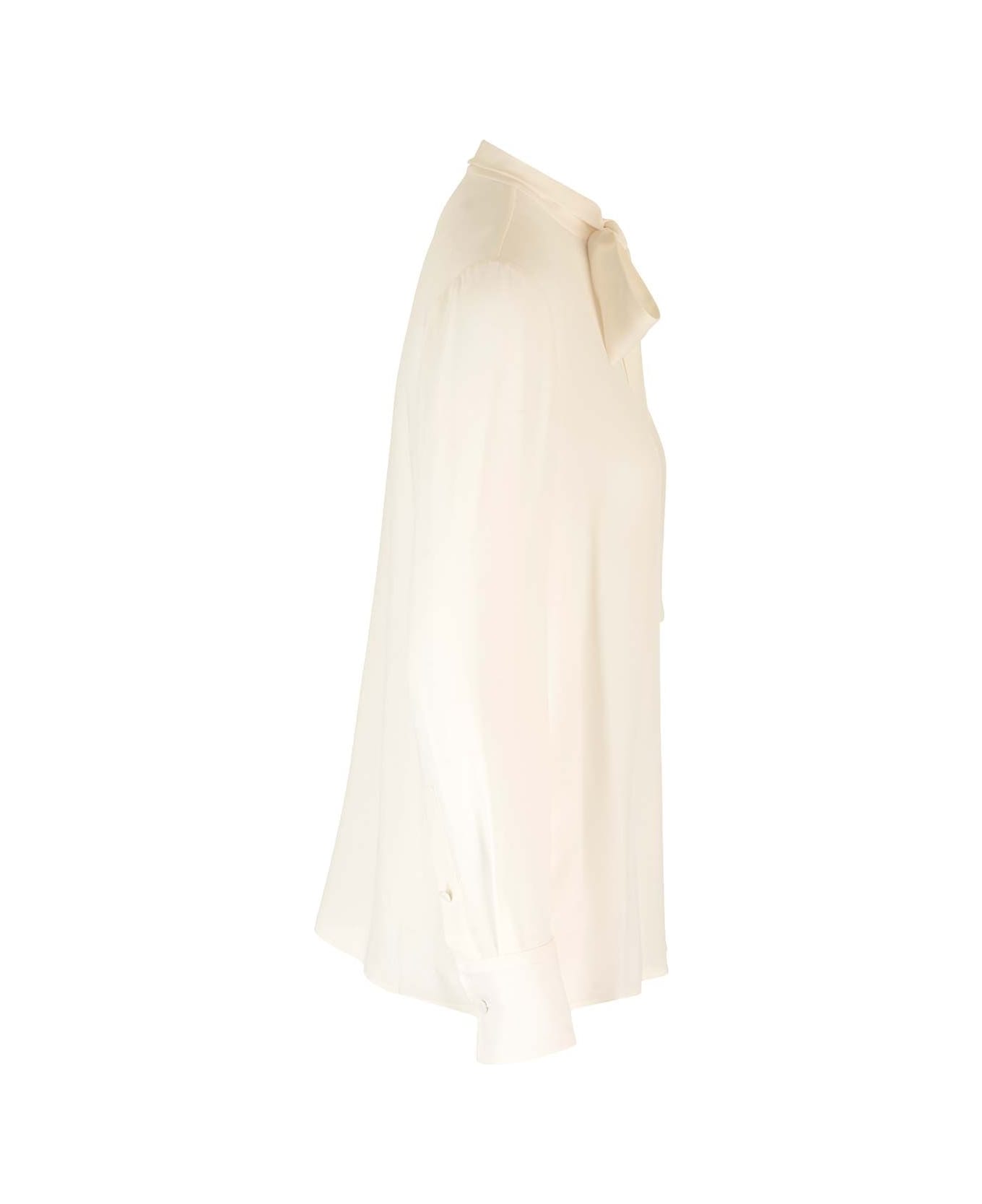 Valentino Garavani Silk Georgette Blouse - White