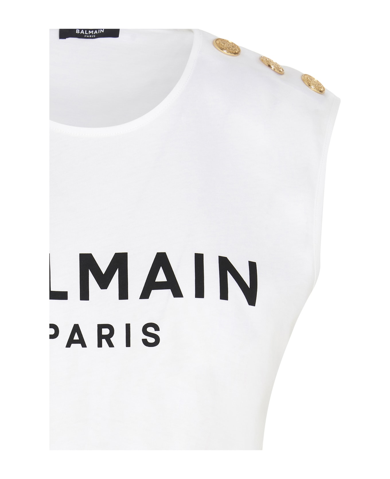 Balmain Logo Tank Top