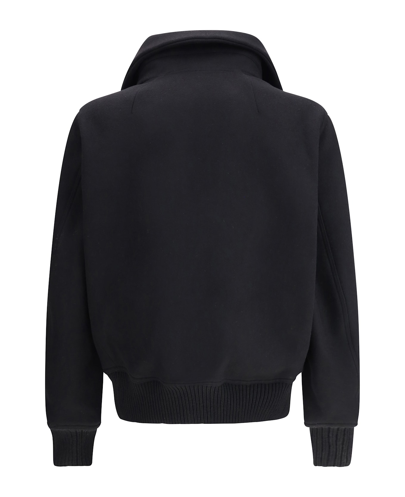 Rick Owens Blixa Dracucollar Wool Jacket