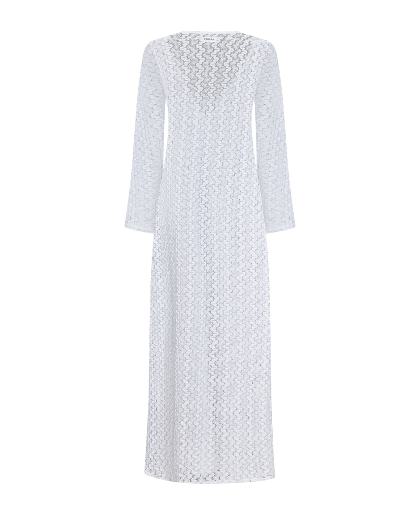 Fisico - Cristina Ferrari Fisico Dress - White