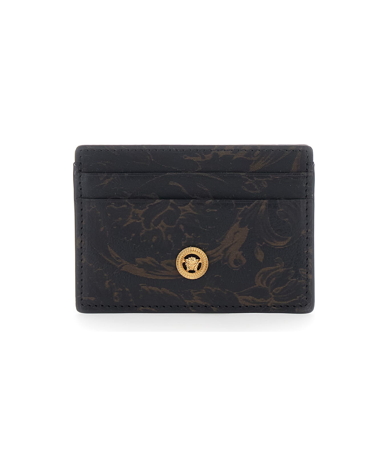 Versace Card Case - Black