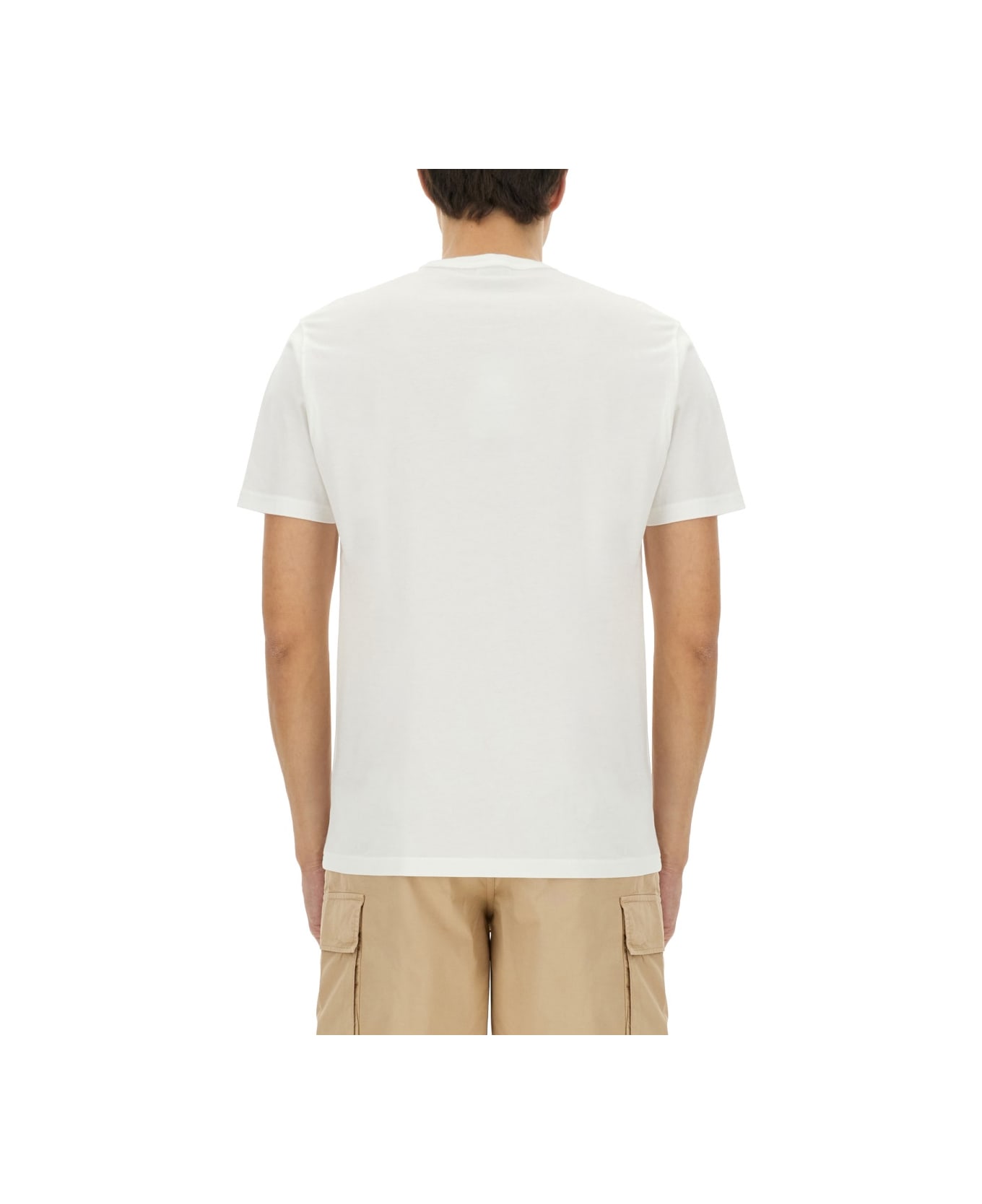Woolrich T-shirt With Print - WHITE