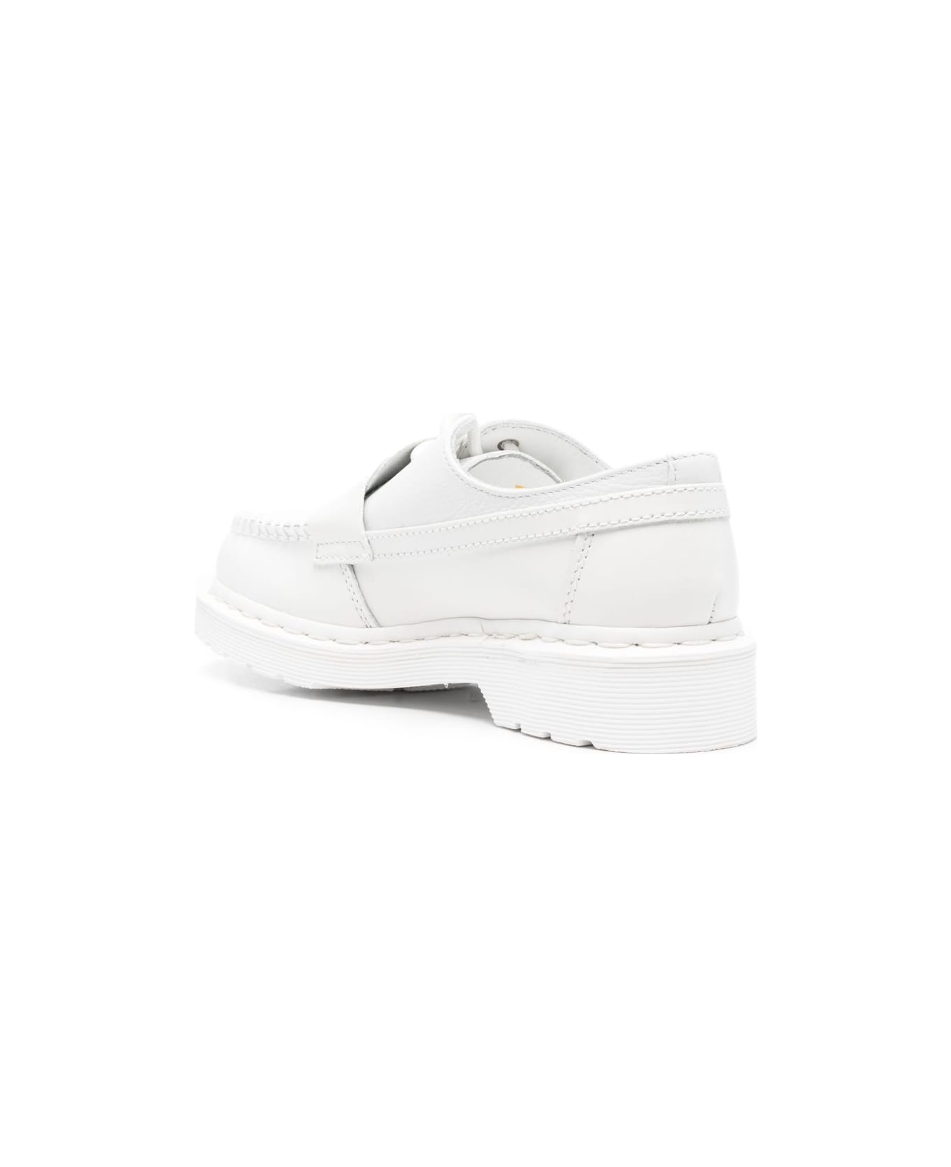 MM6 Maison Margiela Leather Loafers - White