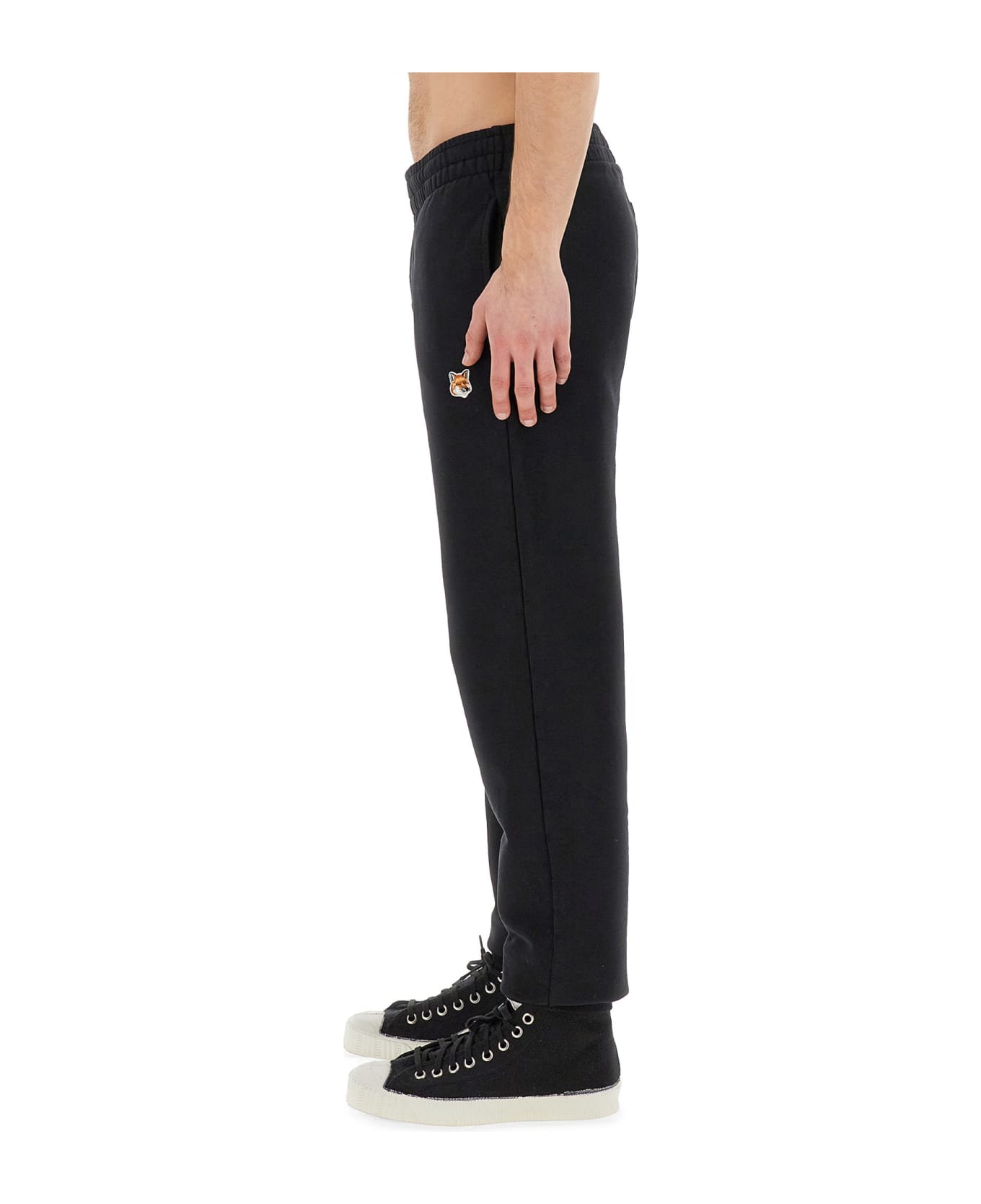Maison Kitsuné Jogging Pants - Black スウェットパンツ