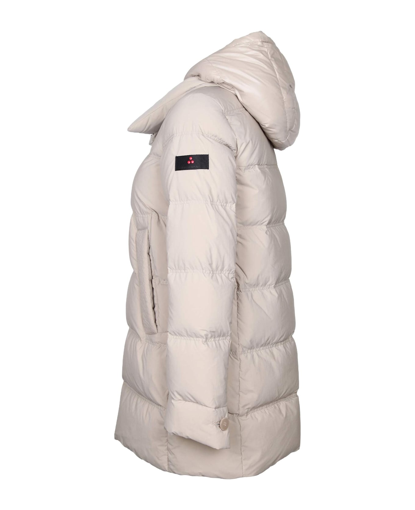 Peuterey Unix Ml Bmat Double Fabric Down Jacket Color Beige - BEIGE