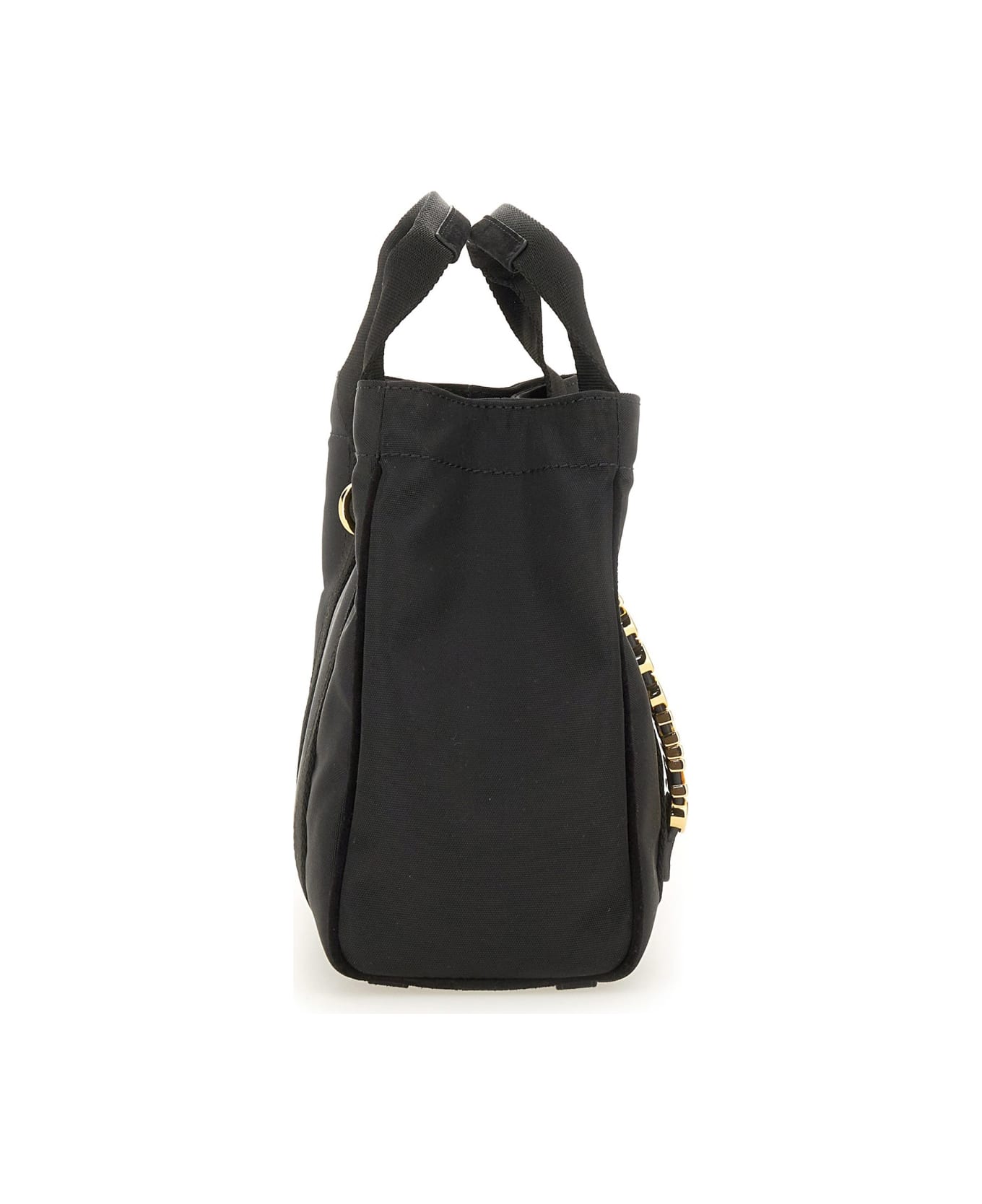 Moschino Bag With Logo - BLACK