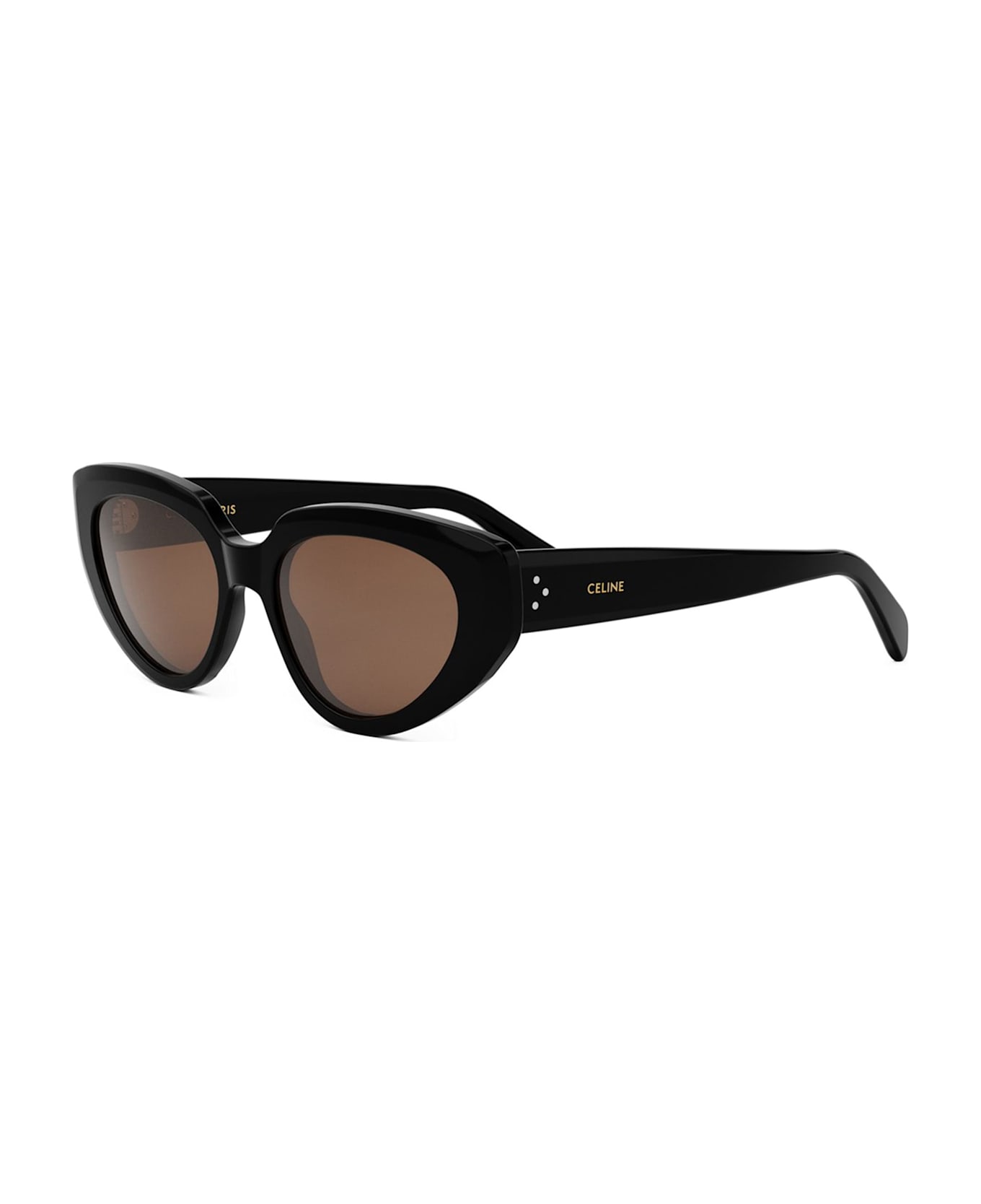 Celine 3 Dots Cl40286i - Black Sunglasses - Black