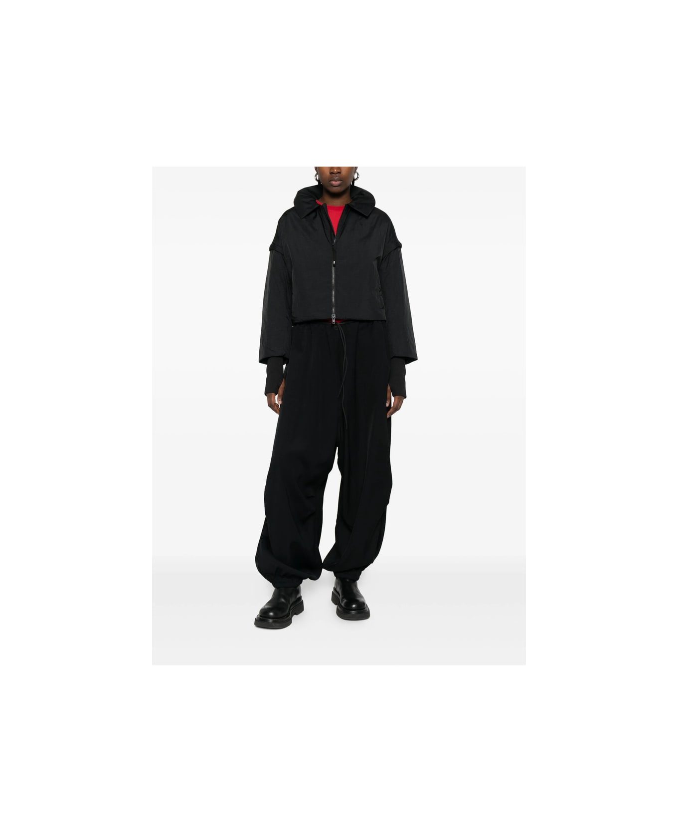 Y-3 Outerwear - BLACK
