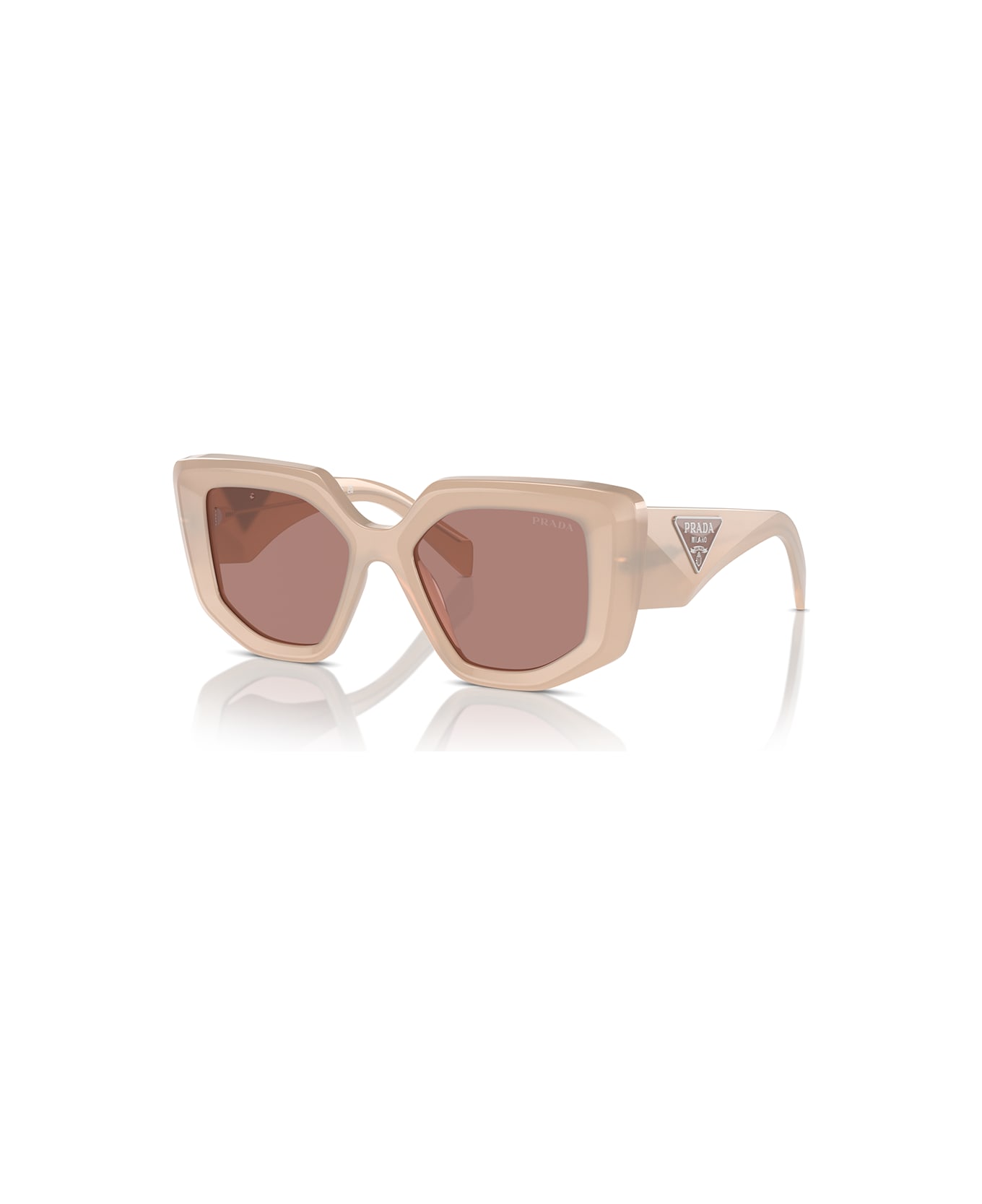 Prada Eyewear Sunglasses - Cipria/Marrone chiaro