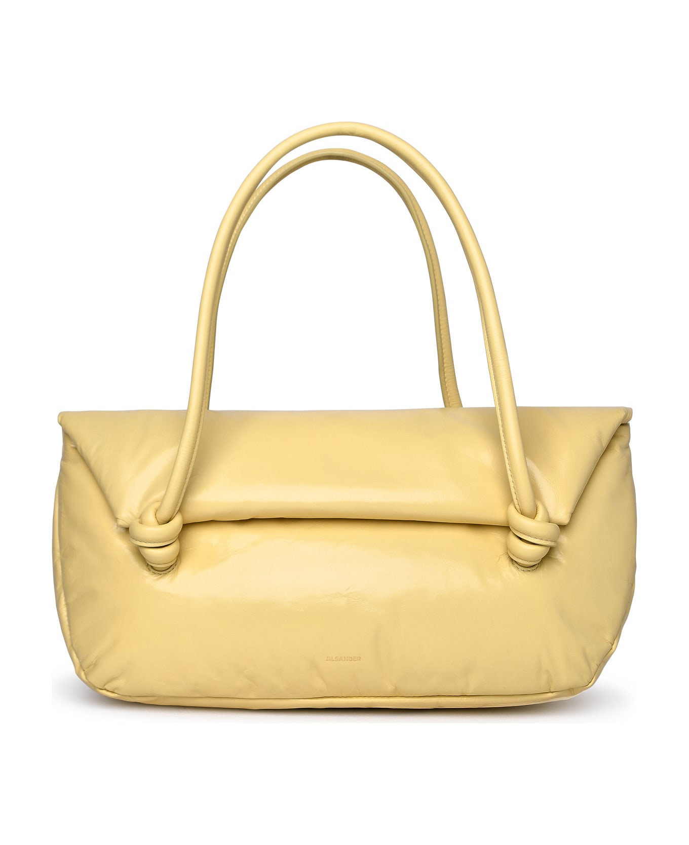 Jil Sander Yellow Leather Bag - Yellow