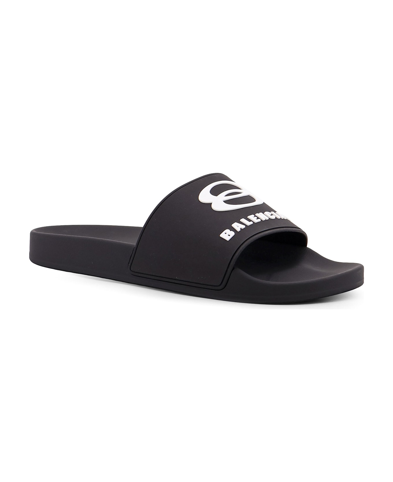 Balenciaga Rubber Pool Slide Sandals