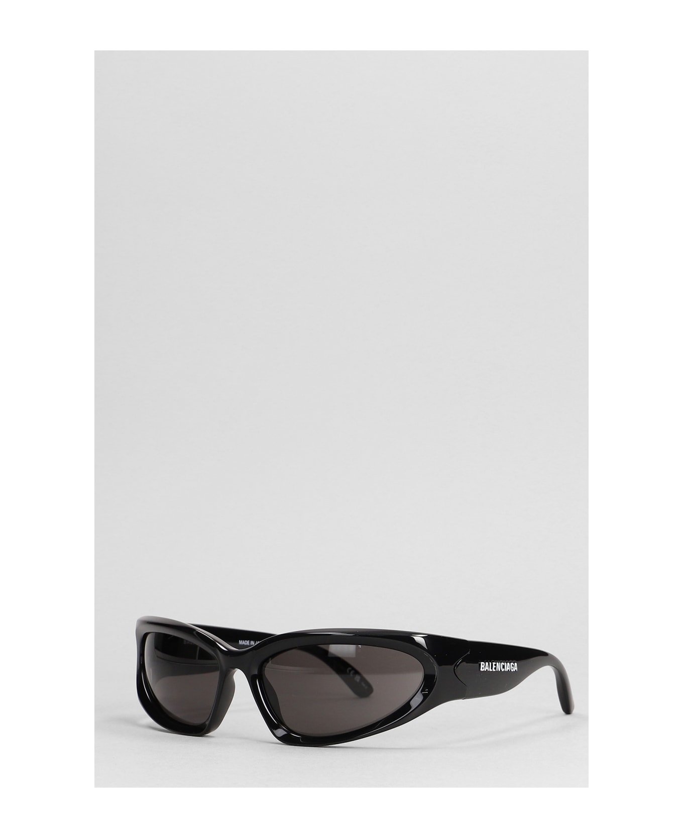 Balenciaga Sunglasses In Black Acetate - black