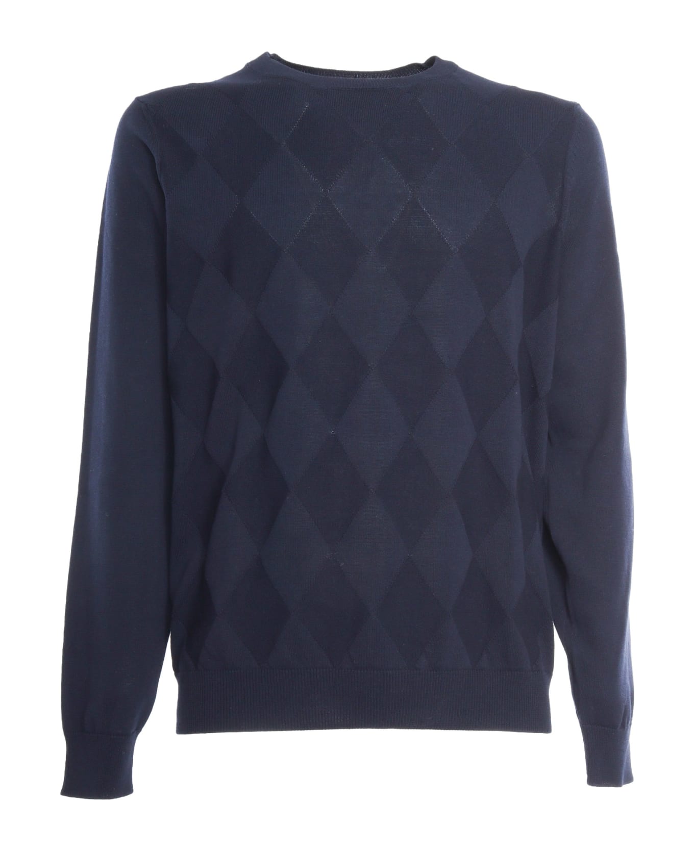 Peserico Knitted Sweater - BLUE