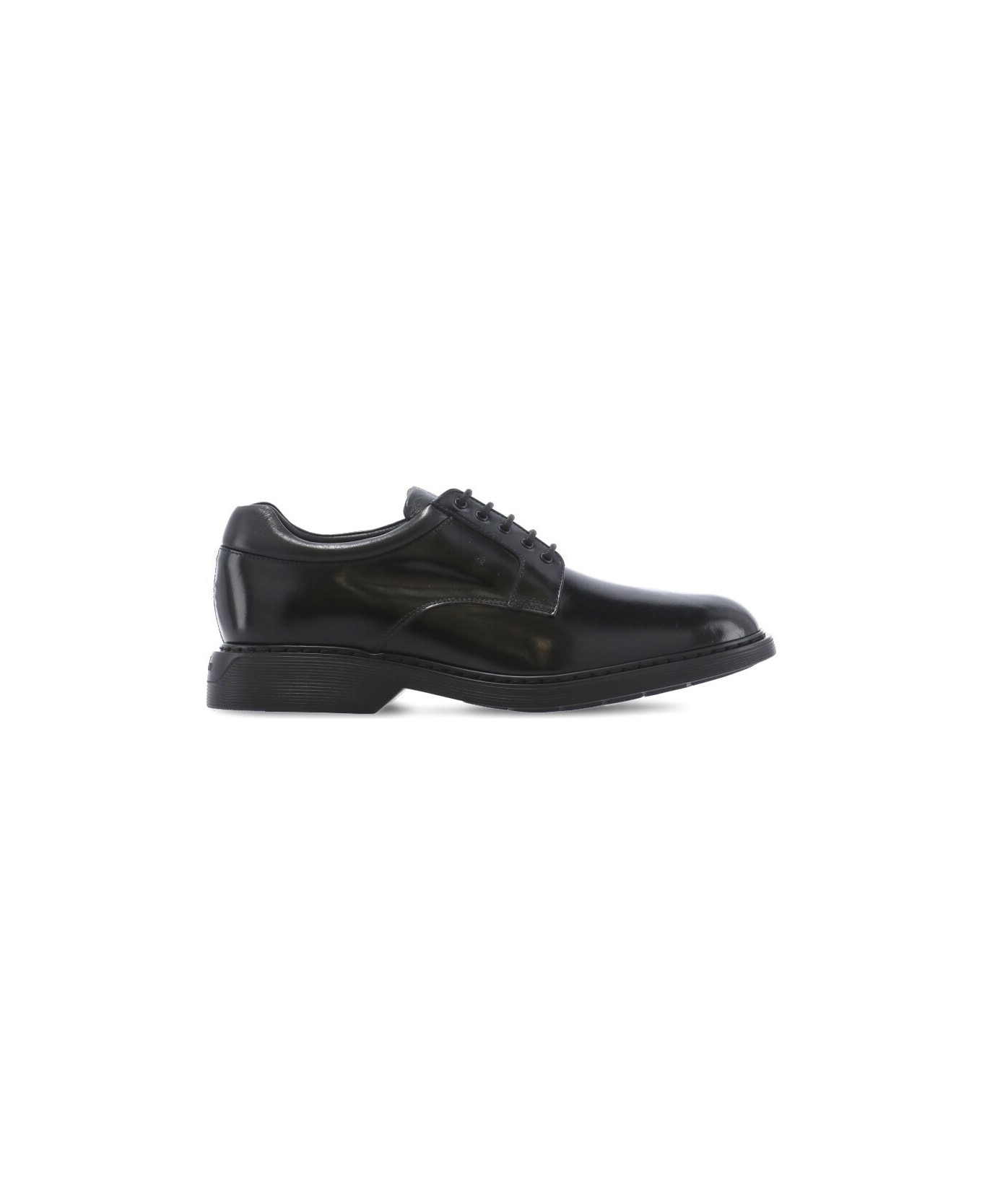 Hogan H576 Lace-up Shoes - Black